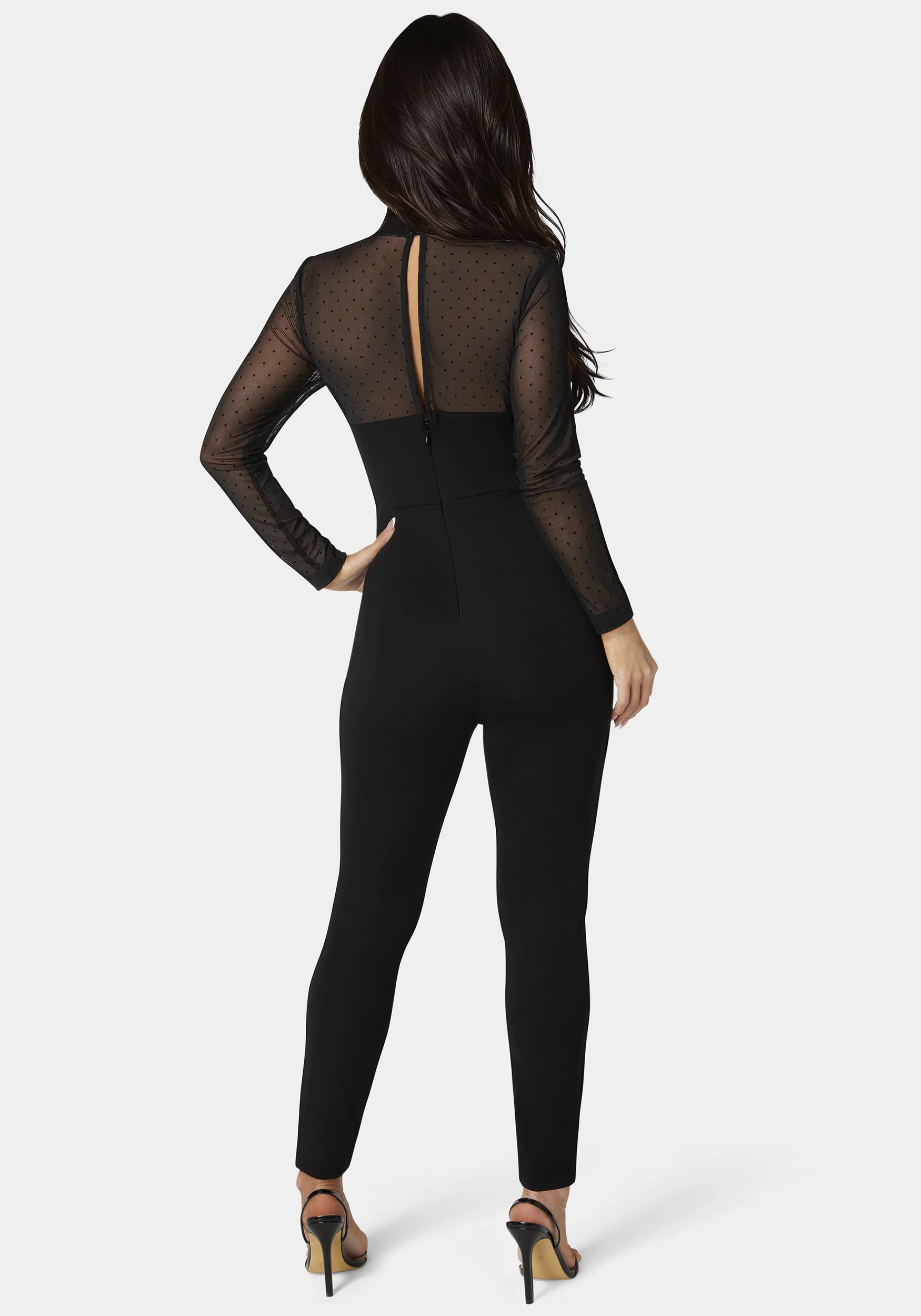 Lace Applique Catsuit - Image 3
