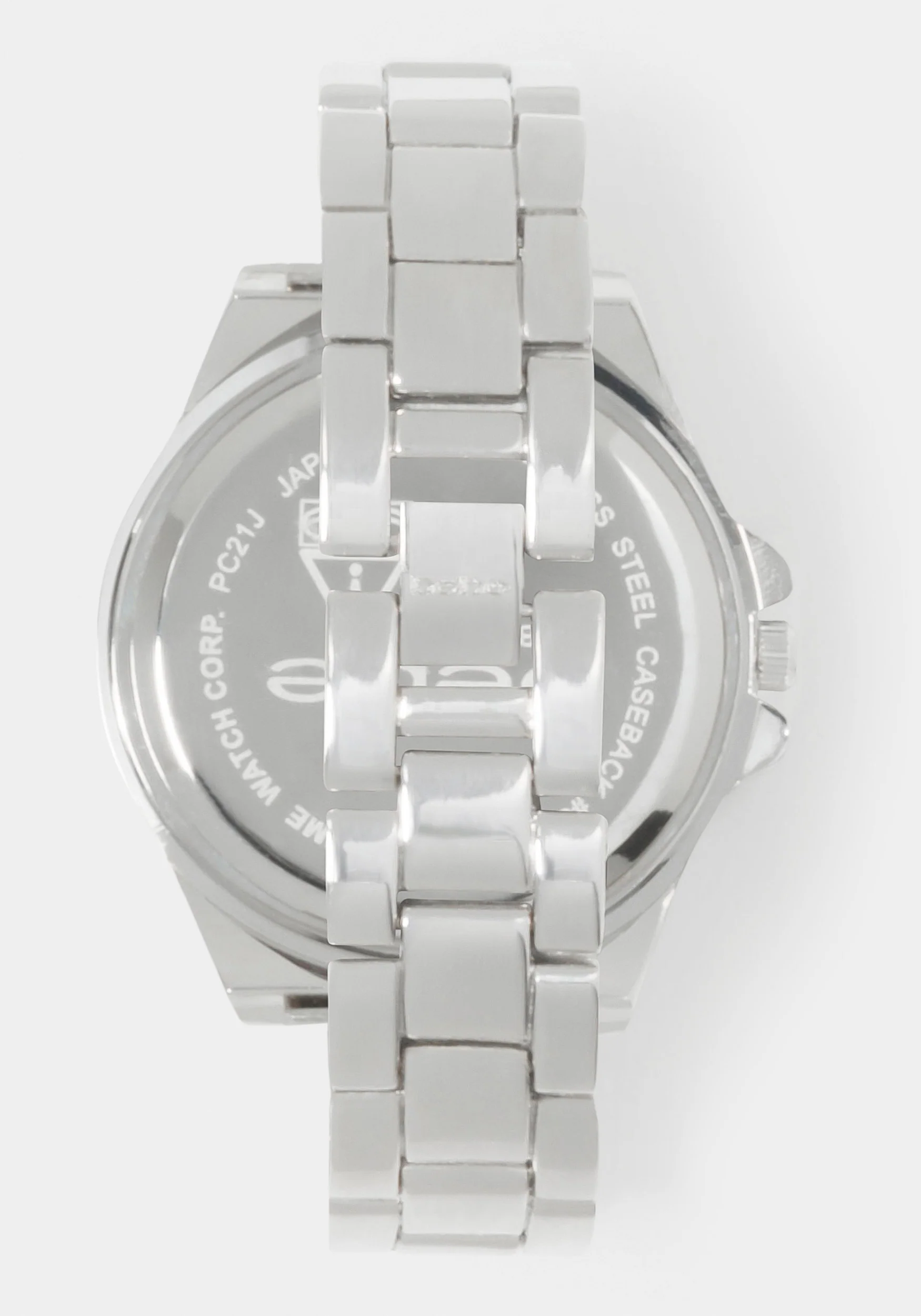 Link Bracelet Crystal Sport Bezel Watch - Image 4