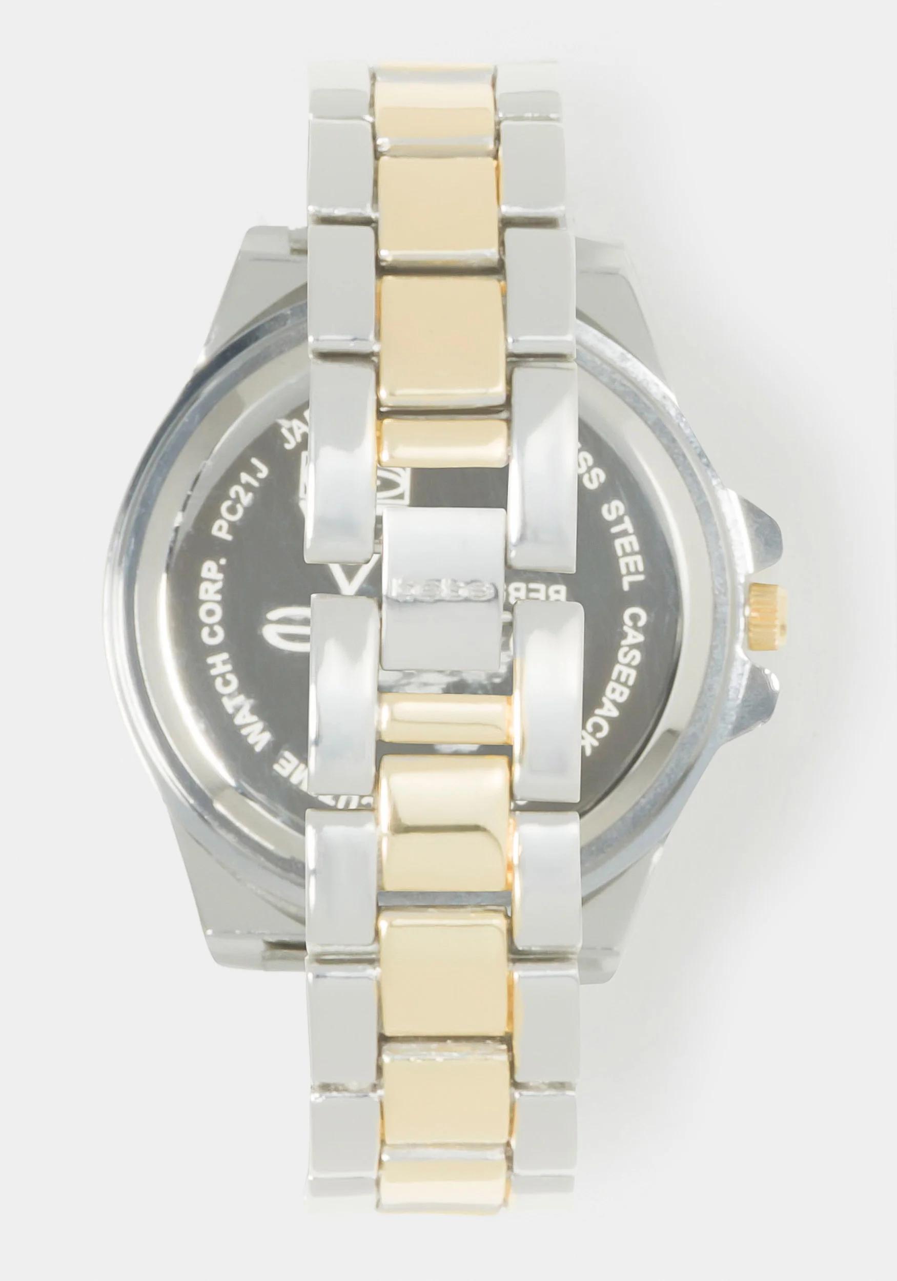Link Bracelet Crystal Sport Bezel Watch - Image 4