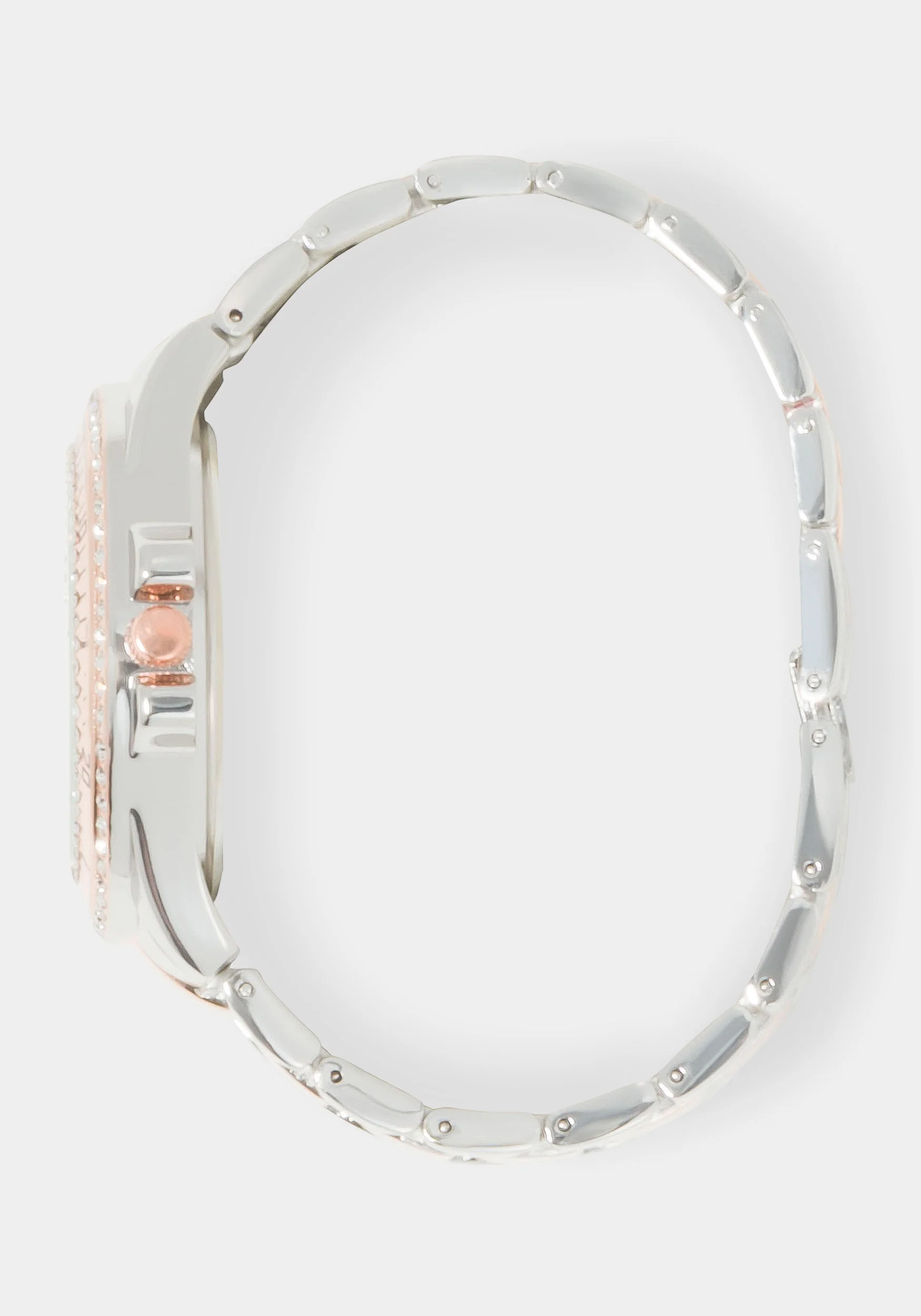 Link Bracelet Crystal Sport Bezel Watch - Image 3