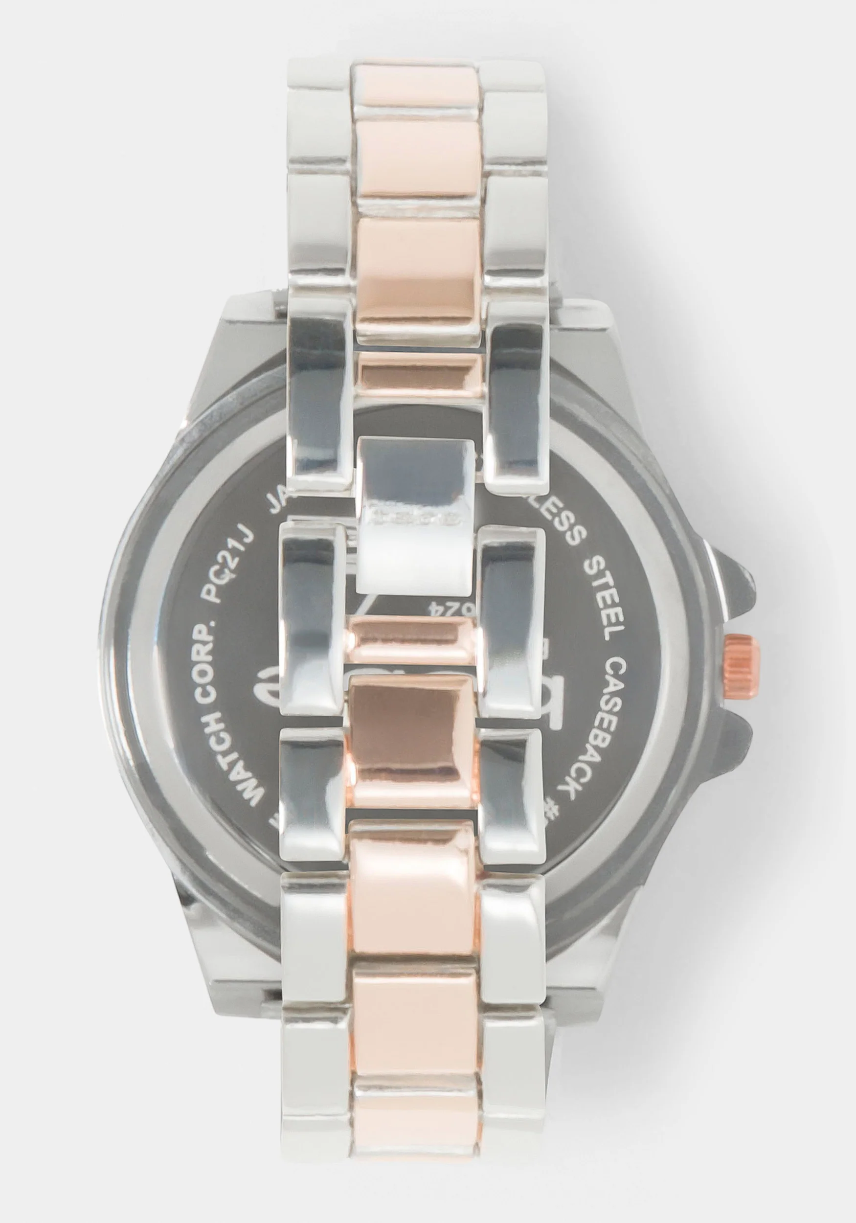 Link Bracelet Crystal Sport Bezel Watch - Image 4