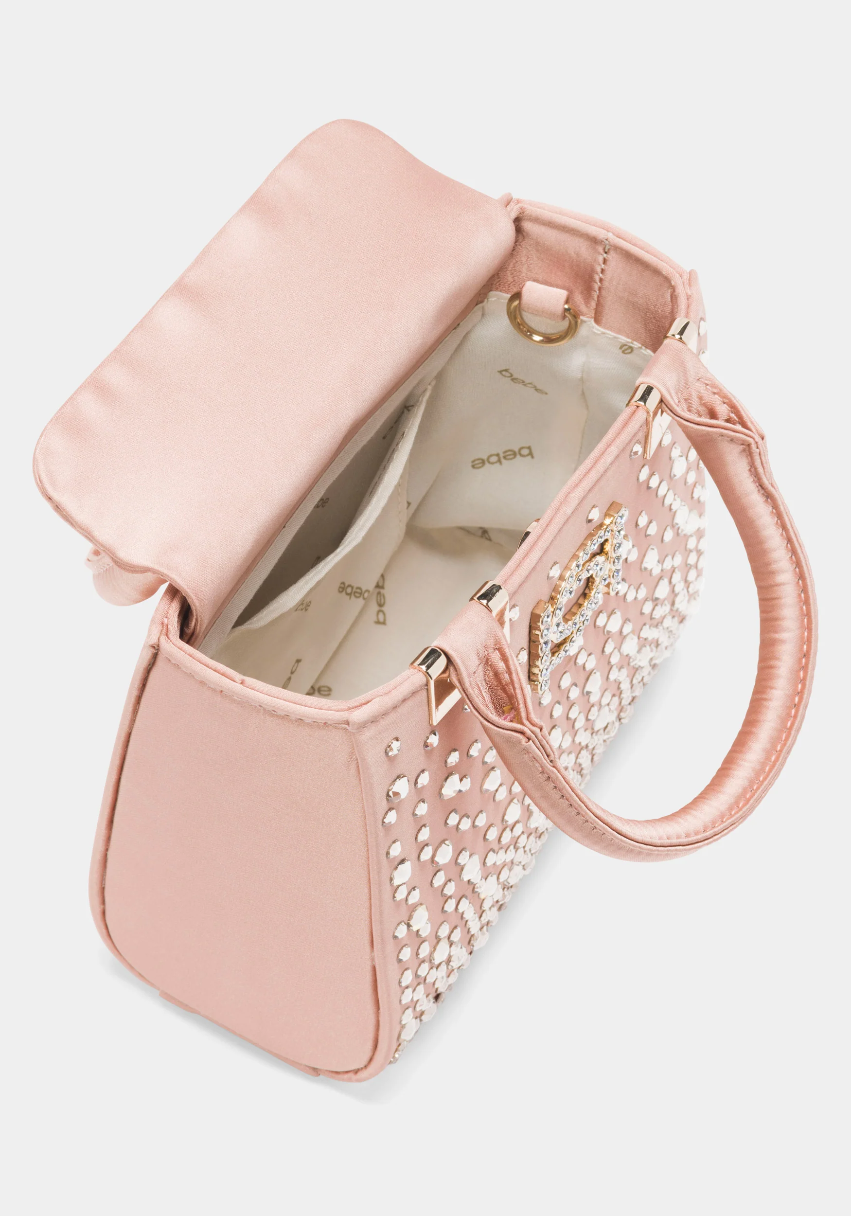 bebe Margarita Satchel Embellished With Crystals by Swarovski - Image 6