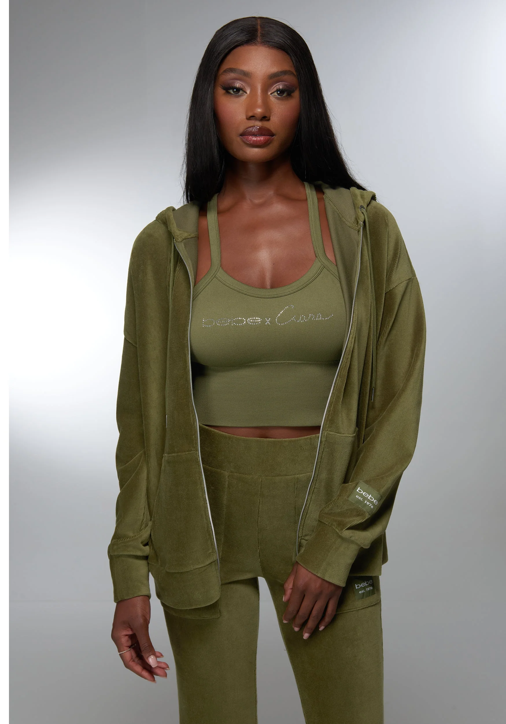 Micro Cord Hoodie