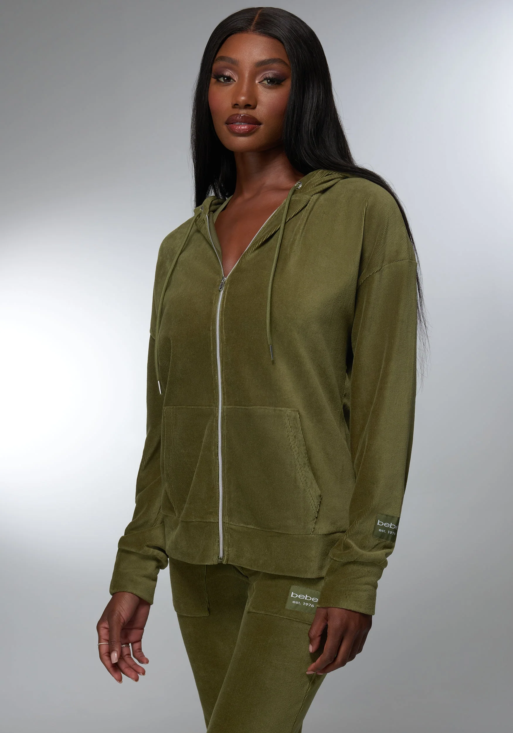 Micro Cord Hoodie - Image 2
