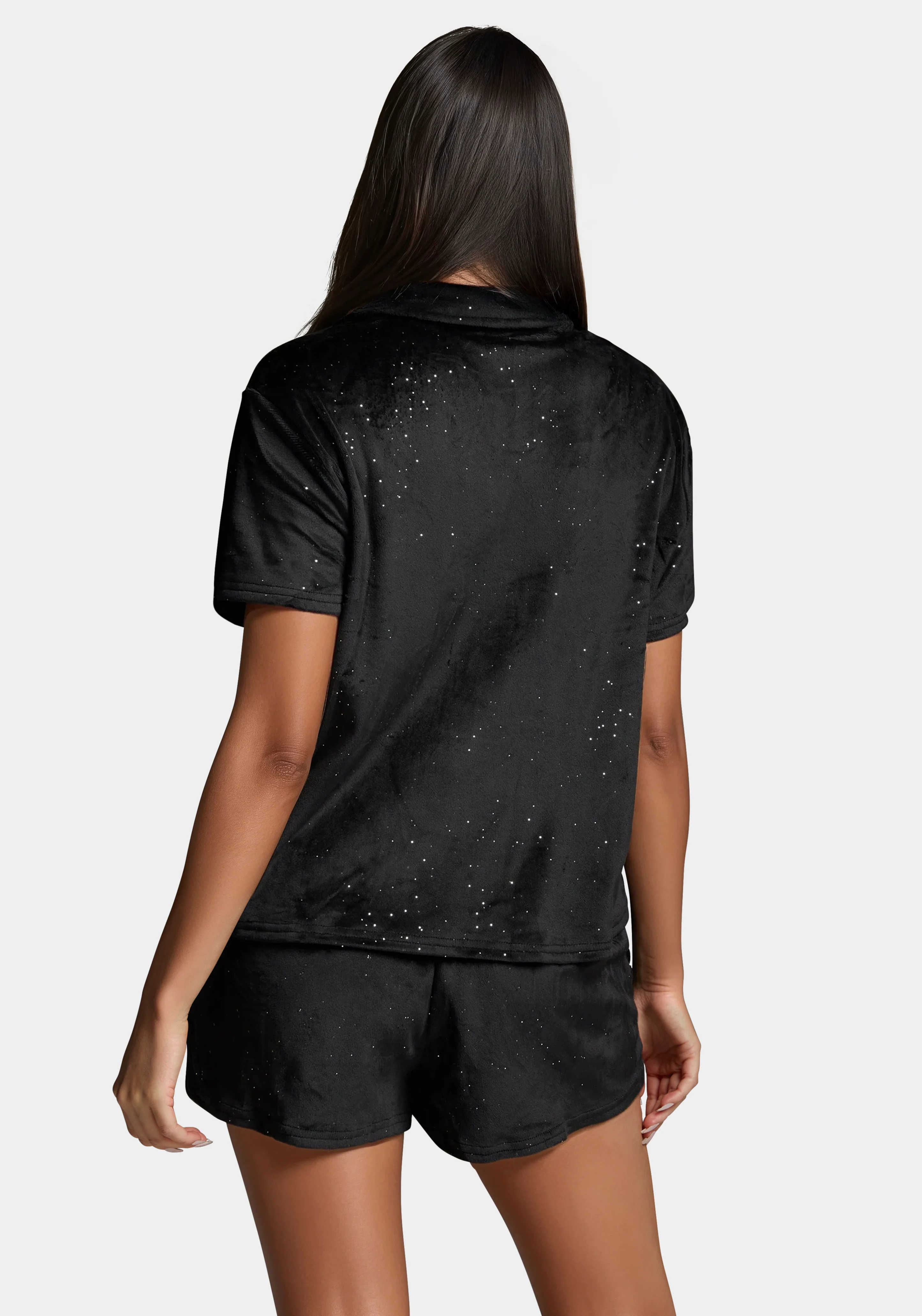 Mirror Paper Notch Short Sleeve Set - Image 3