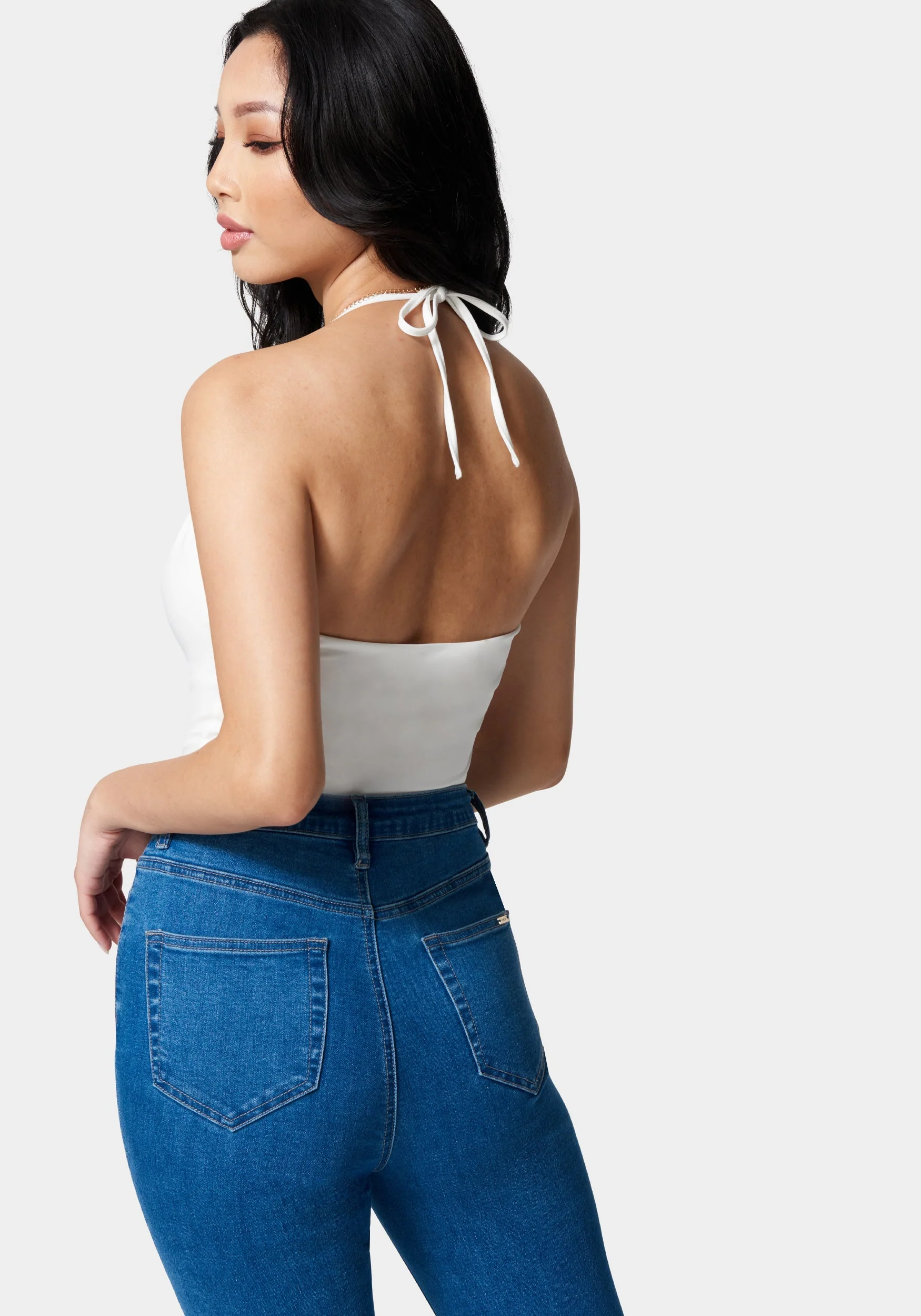 Multi Keyhole Halter Top - Image 3