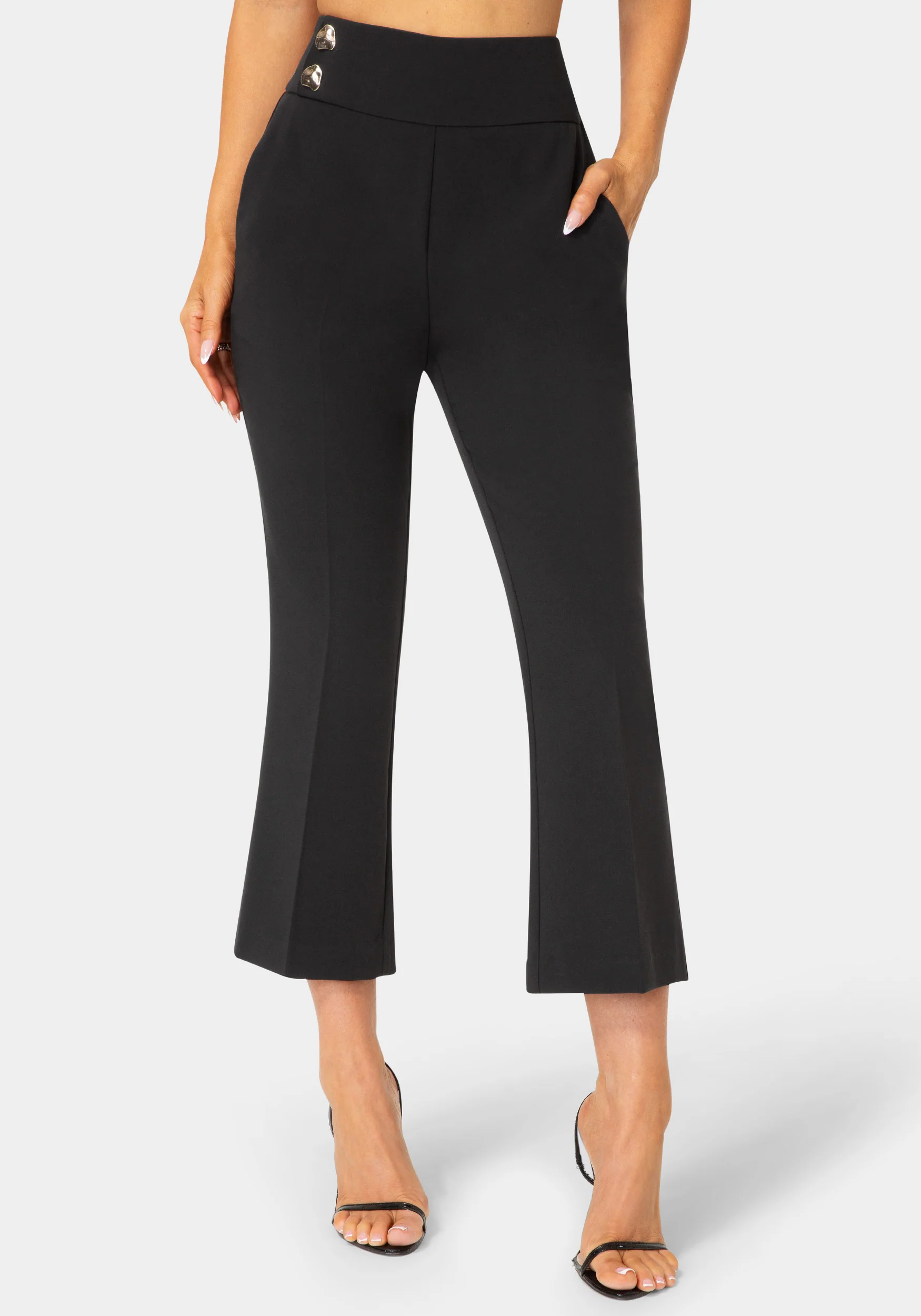 Cropped Flared Pant