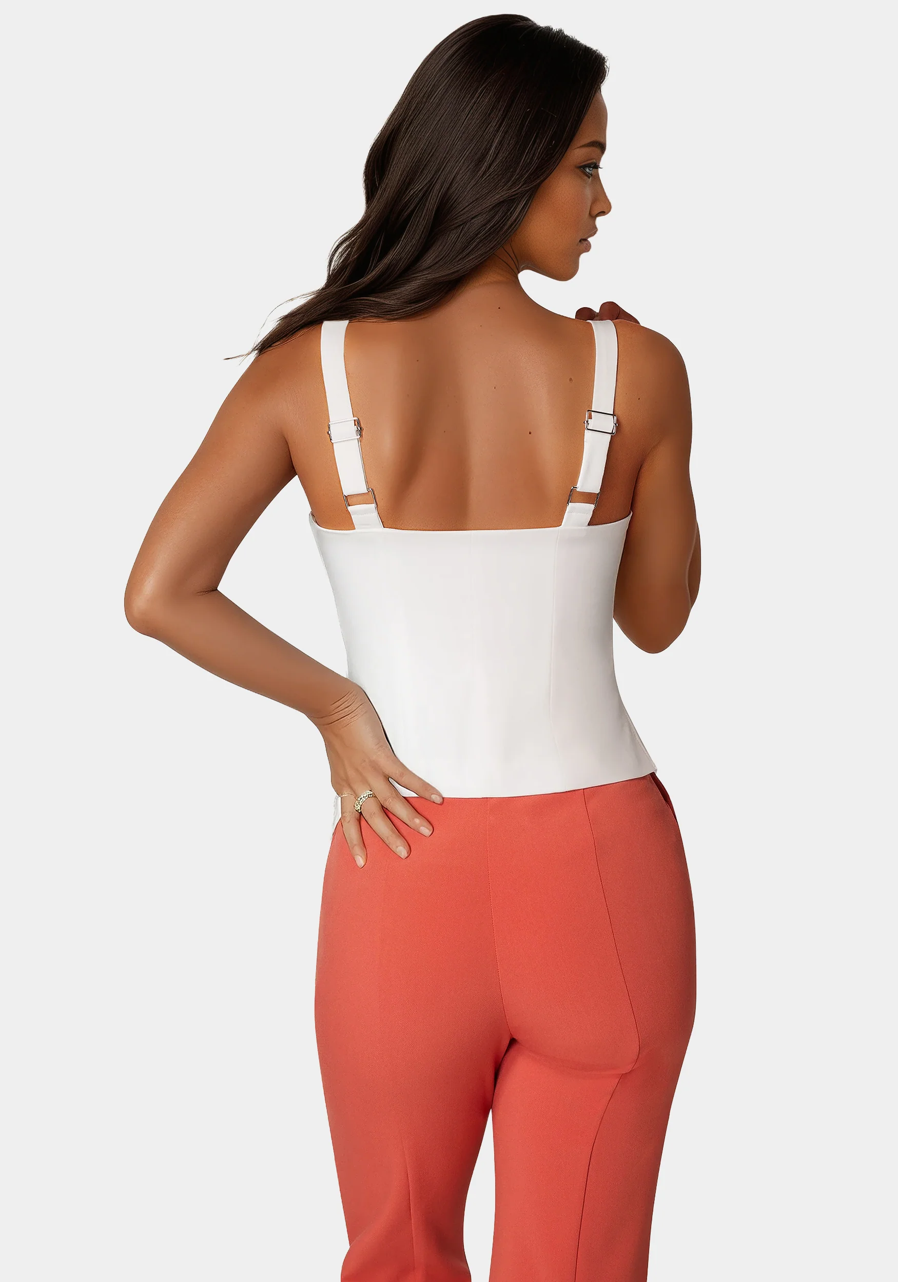 Neck Flap Fitted Vest - Image 4