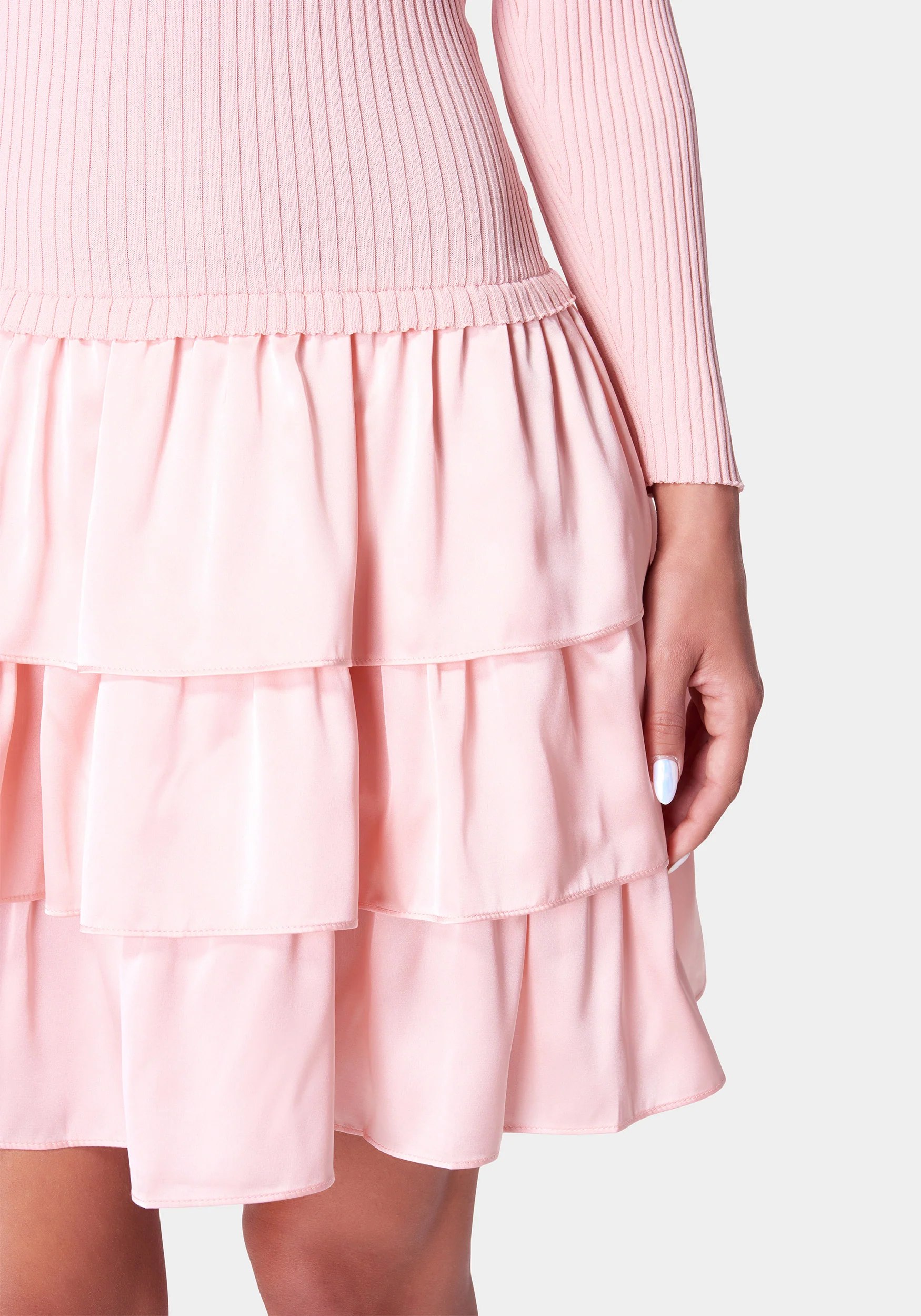 Off The Shoulder Tiered Dress - Image 4