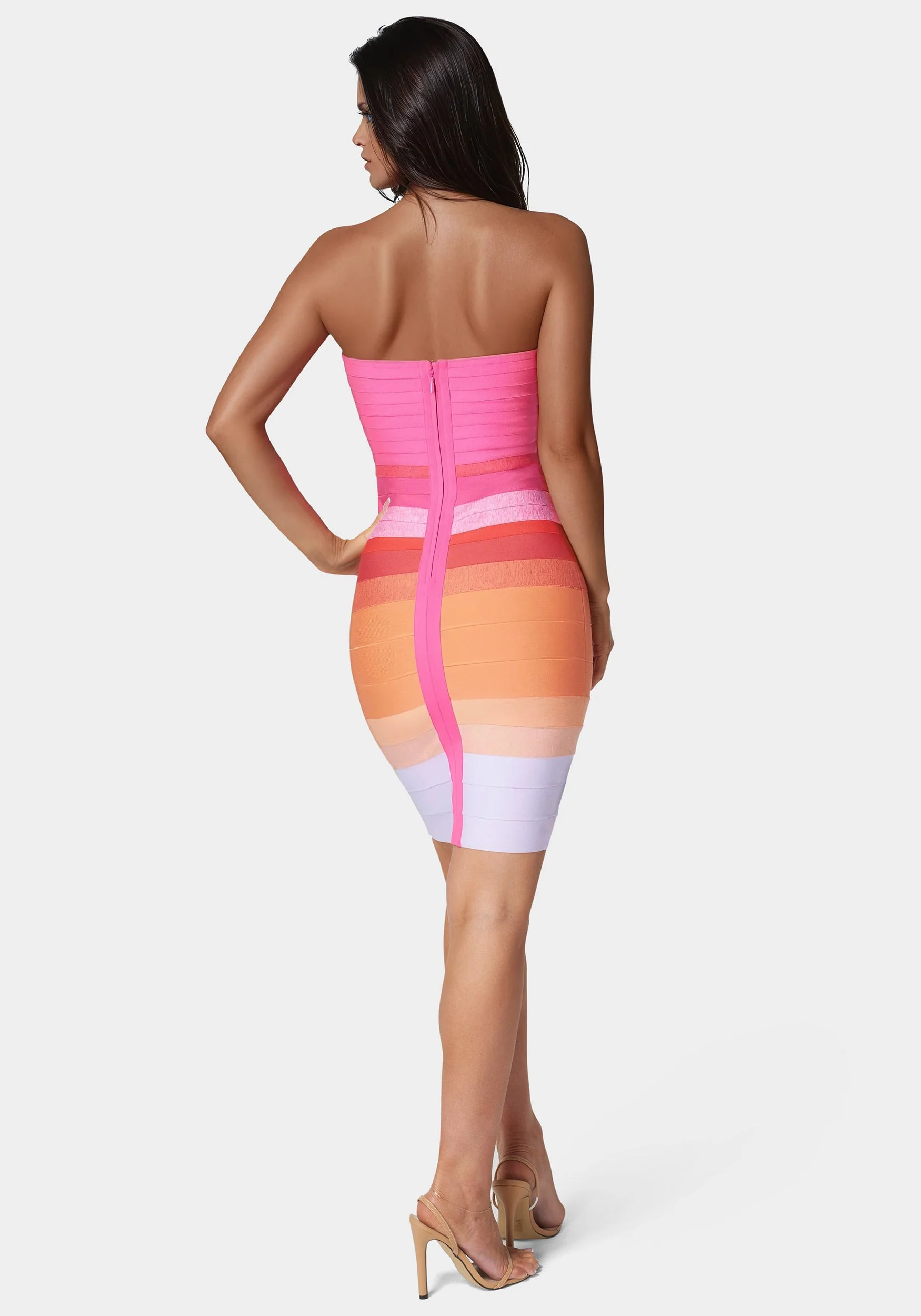 Ombre Bandage Strapless - Image 3