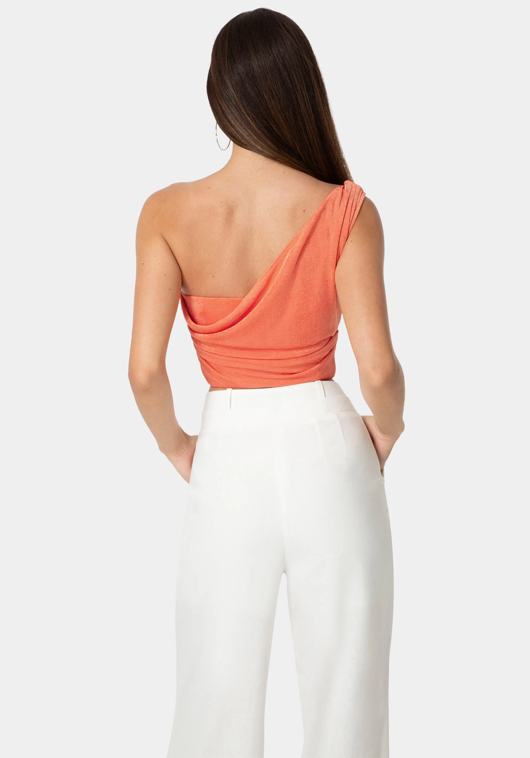 One Shoulder Bustier Top - Image 2