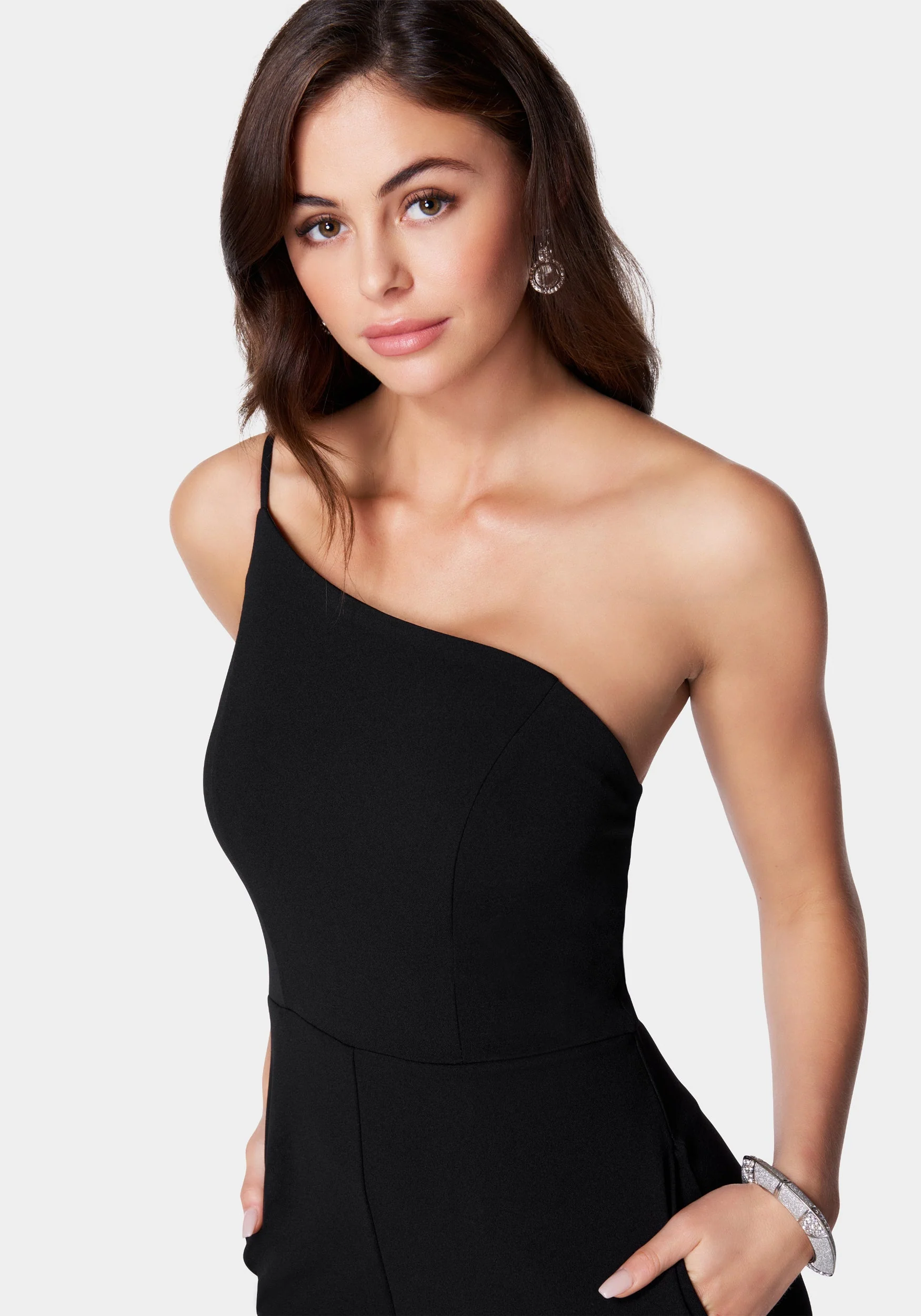 One Shoulder Core Jumpsuit - Image 4