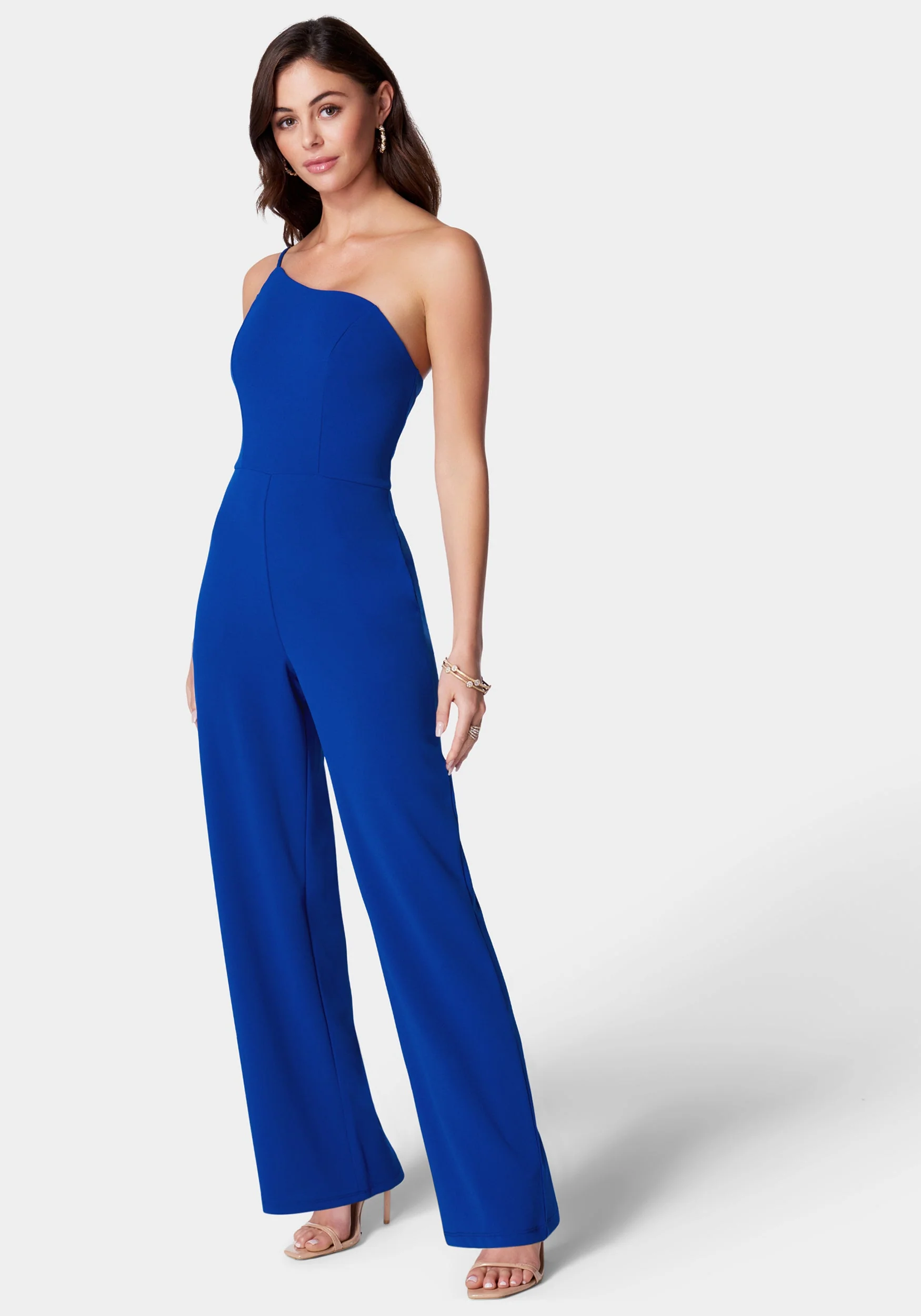 One Shoulder Core Jumpsuit - Image 2