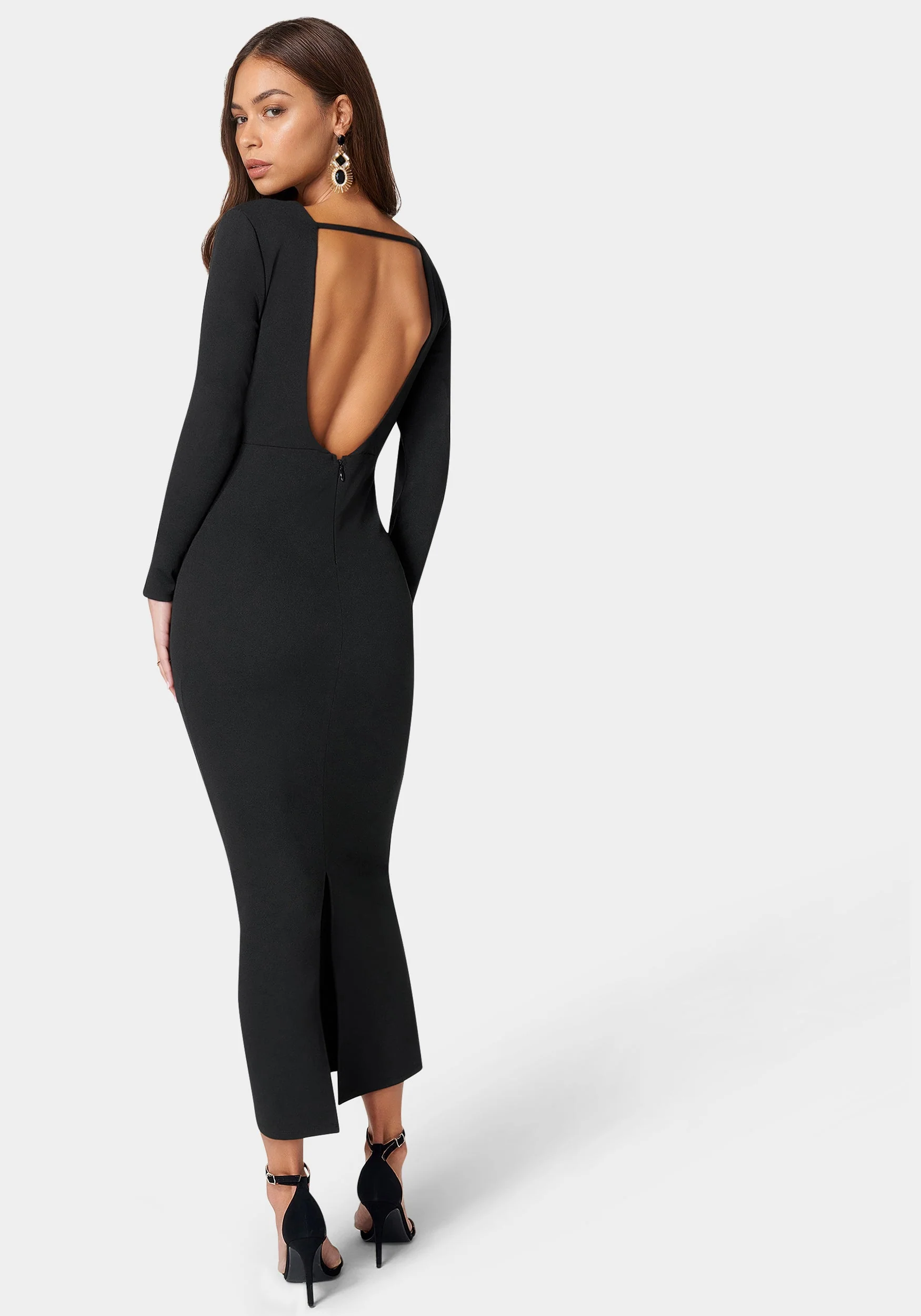 Open Back Ankle Dress - Image 3