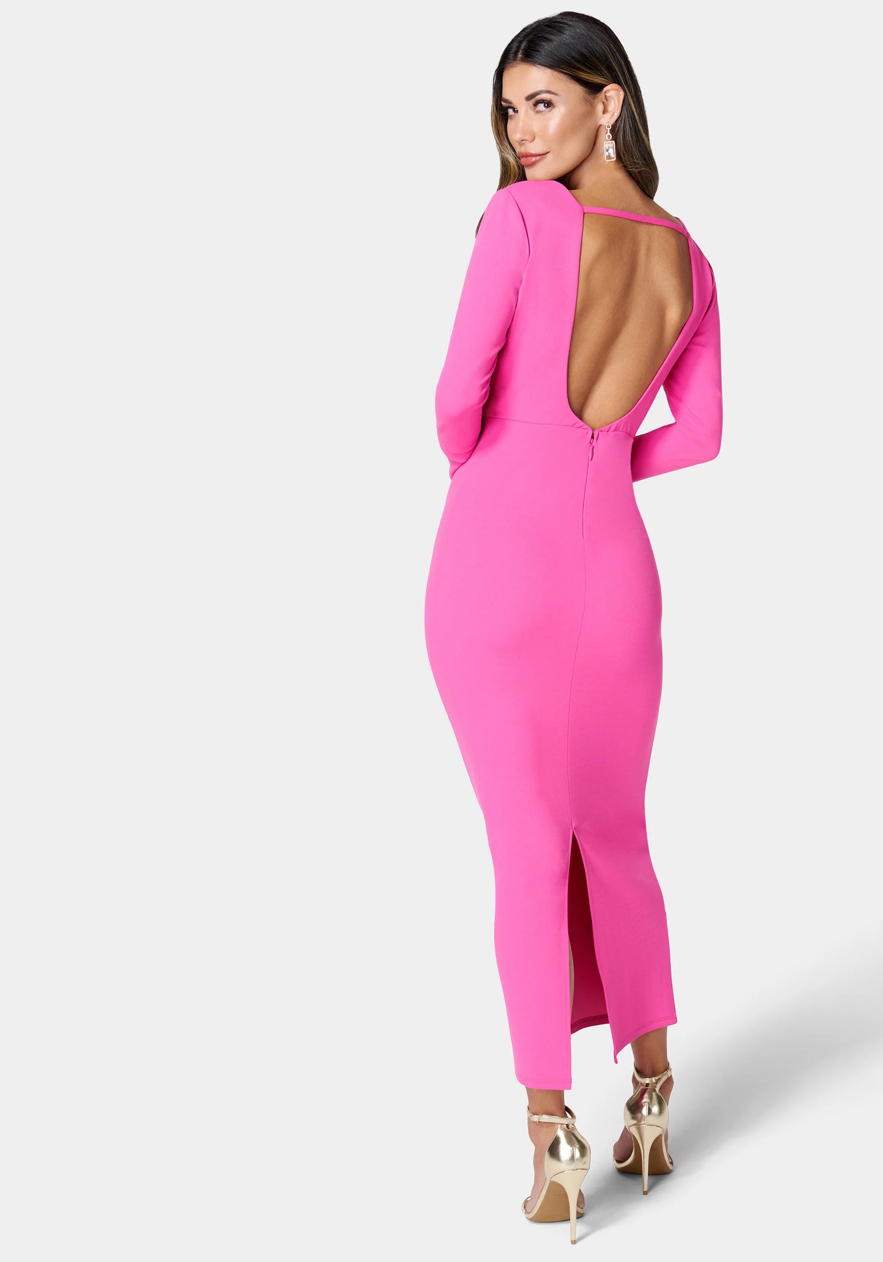 Open Back Ankle Dress - Image 3