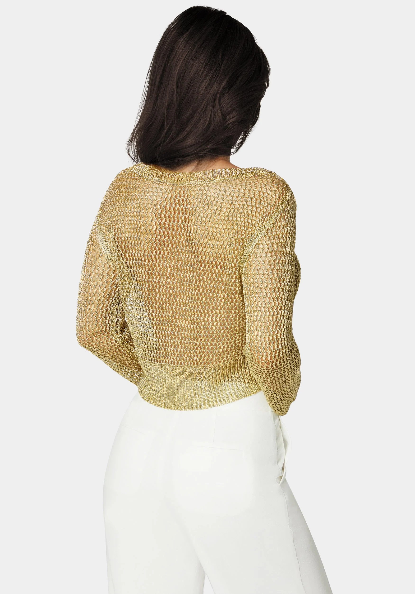 Open Knit Sweater - Image 3