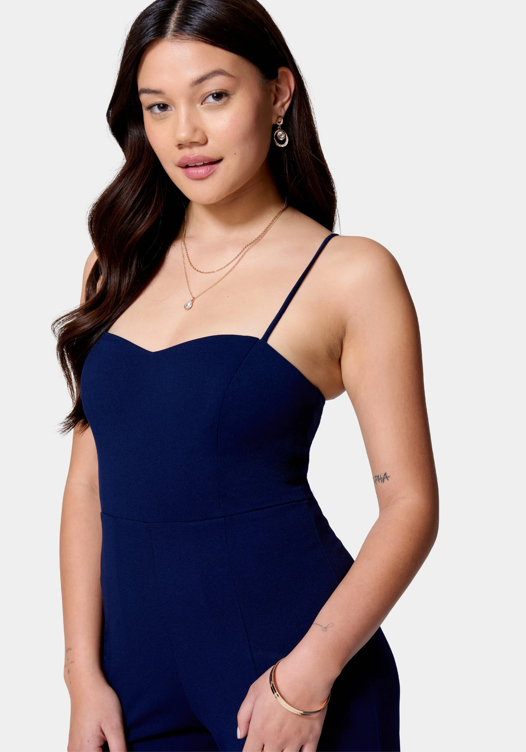 Open Leg Scuba Jumpsuit - Image 4