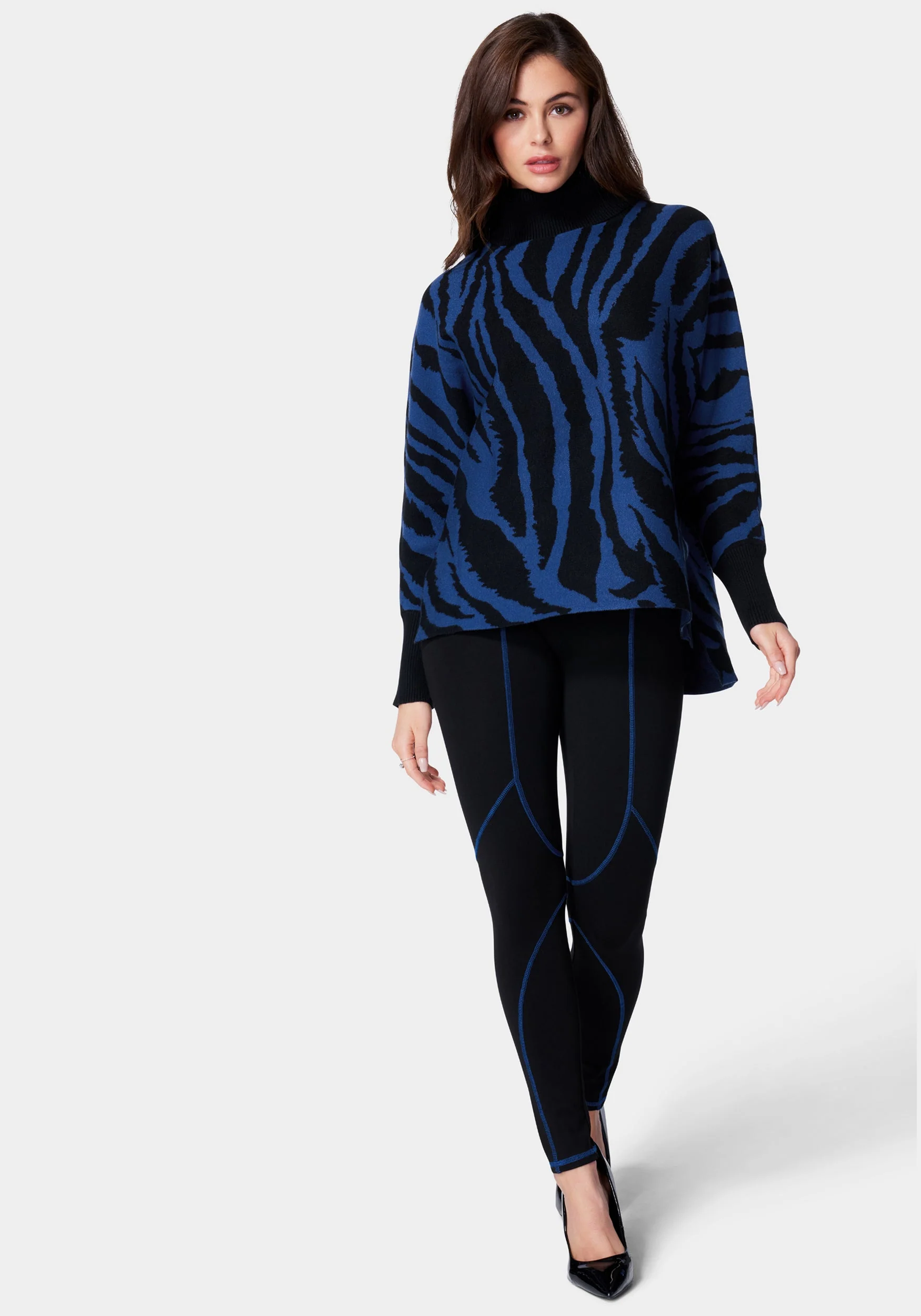 Oversized Jacquard Patterned Sweater - Image 2