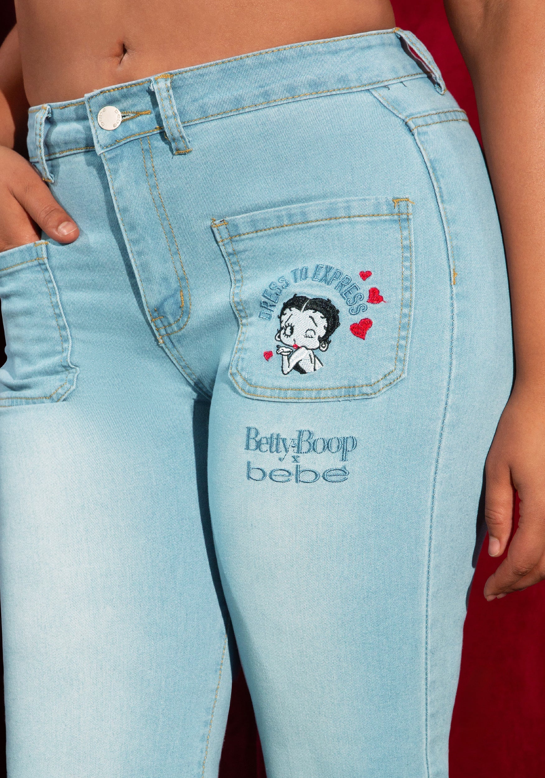 Betty Boop Pin‑Up Pocket Jean - Image 10