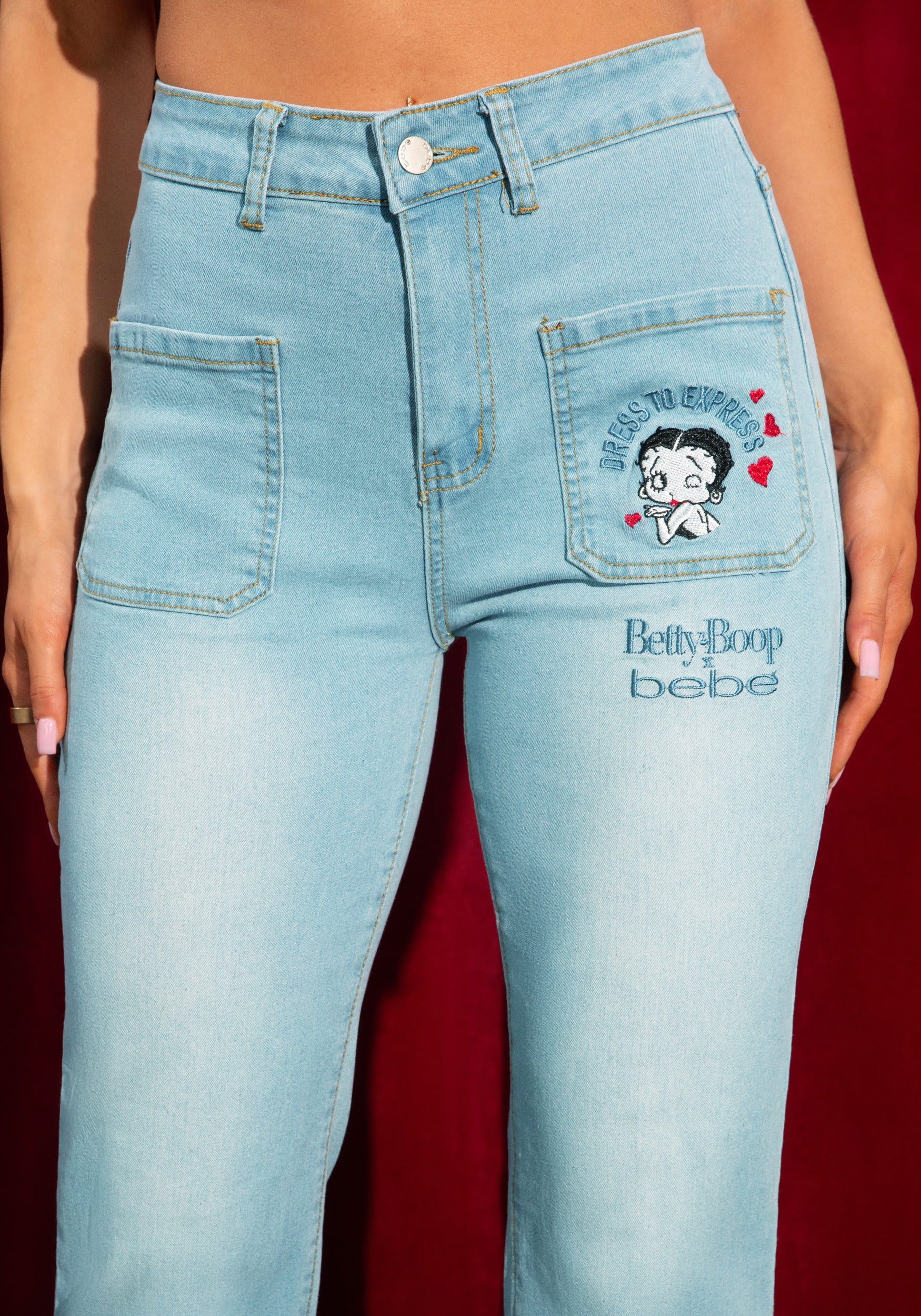 Betty Boop Pin‑Up Pocket Jean - Image 5