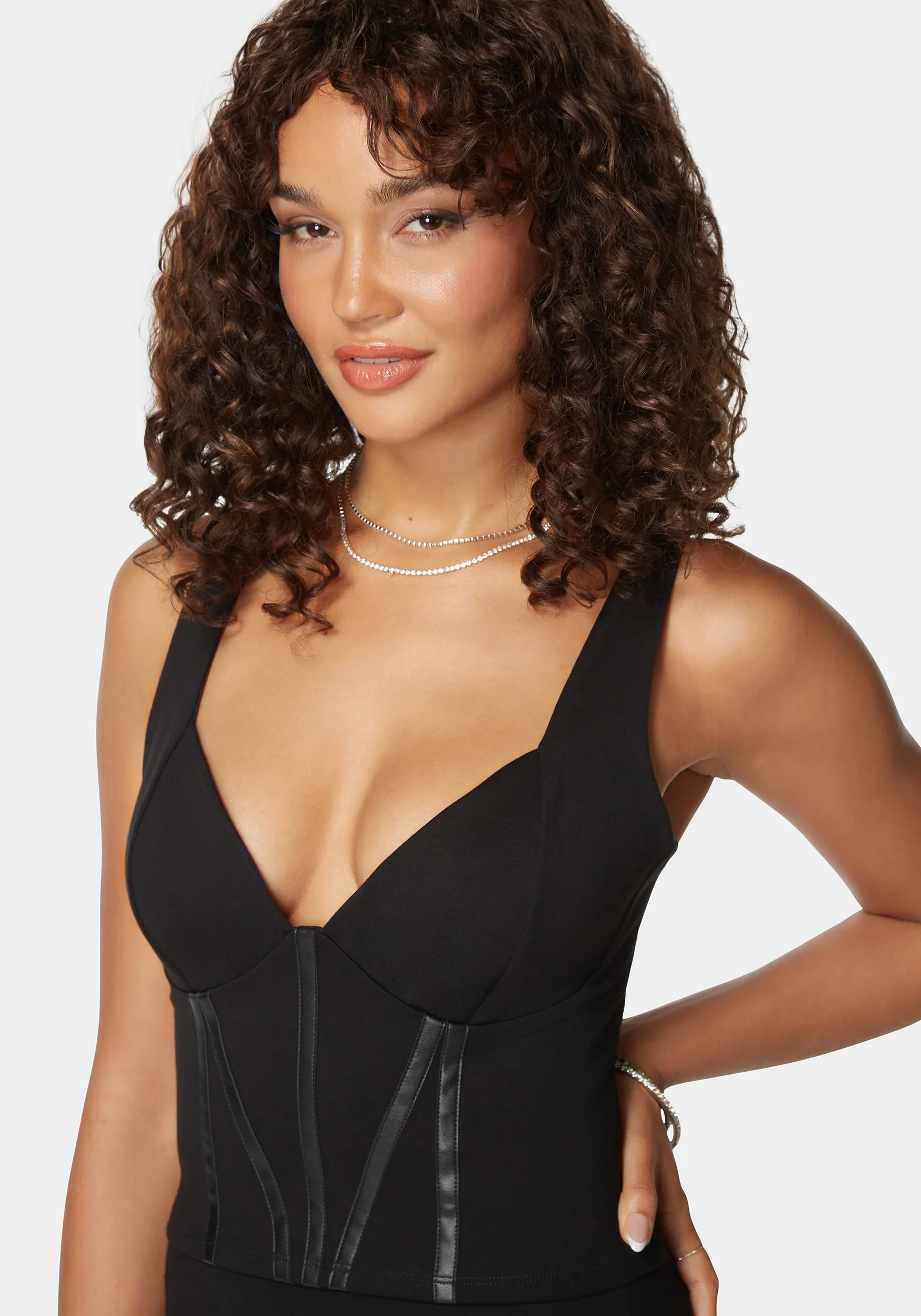 Pdr Combo Vegan Leather Corset - Image 4