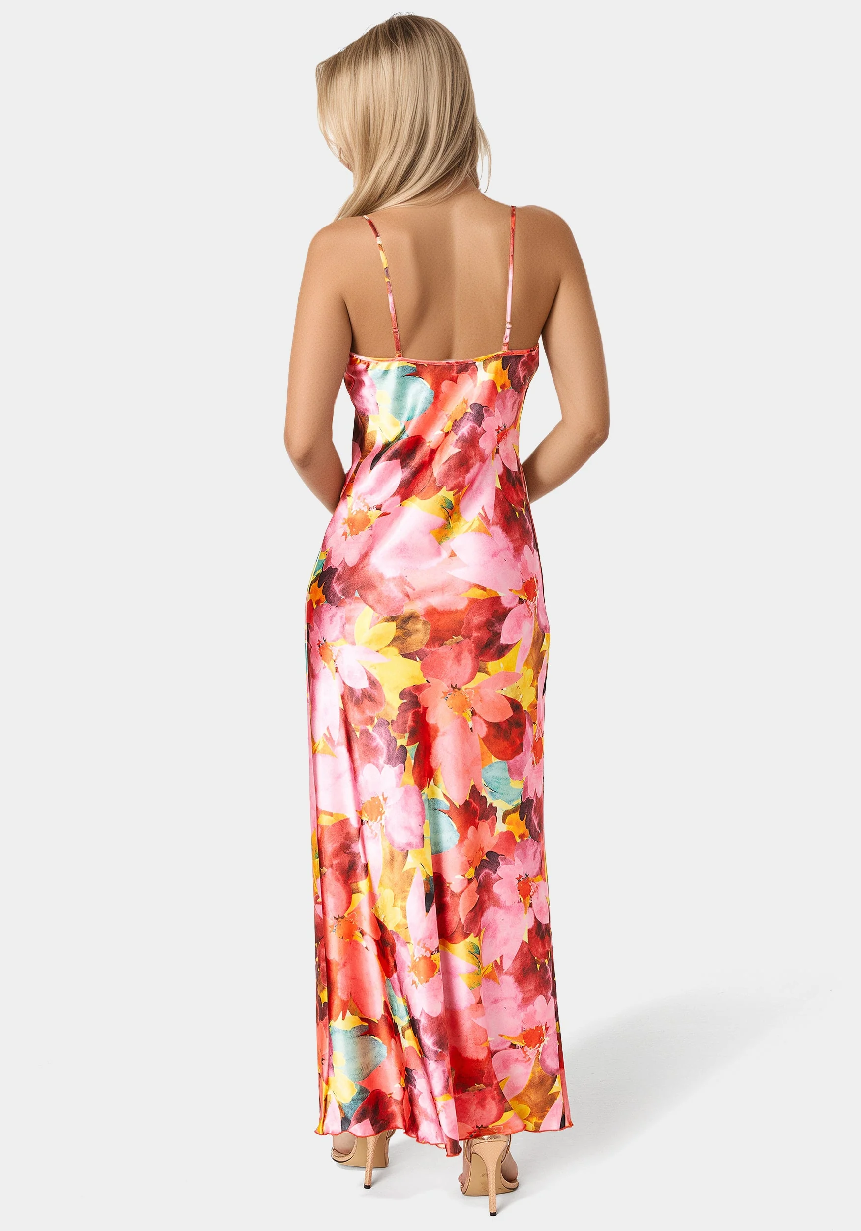 Printed Stain Maxi Dress - Image 3