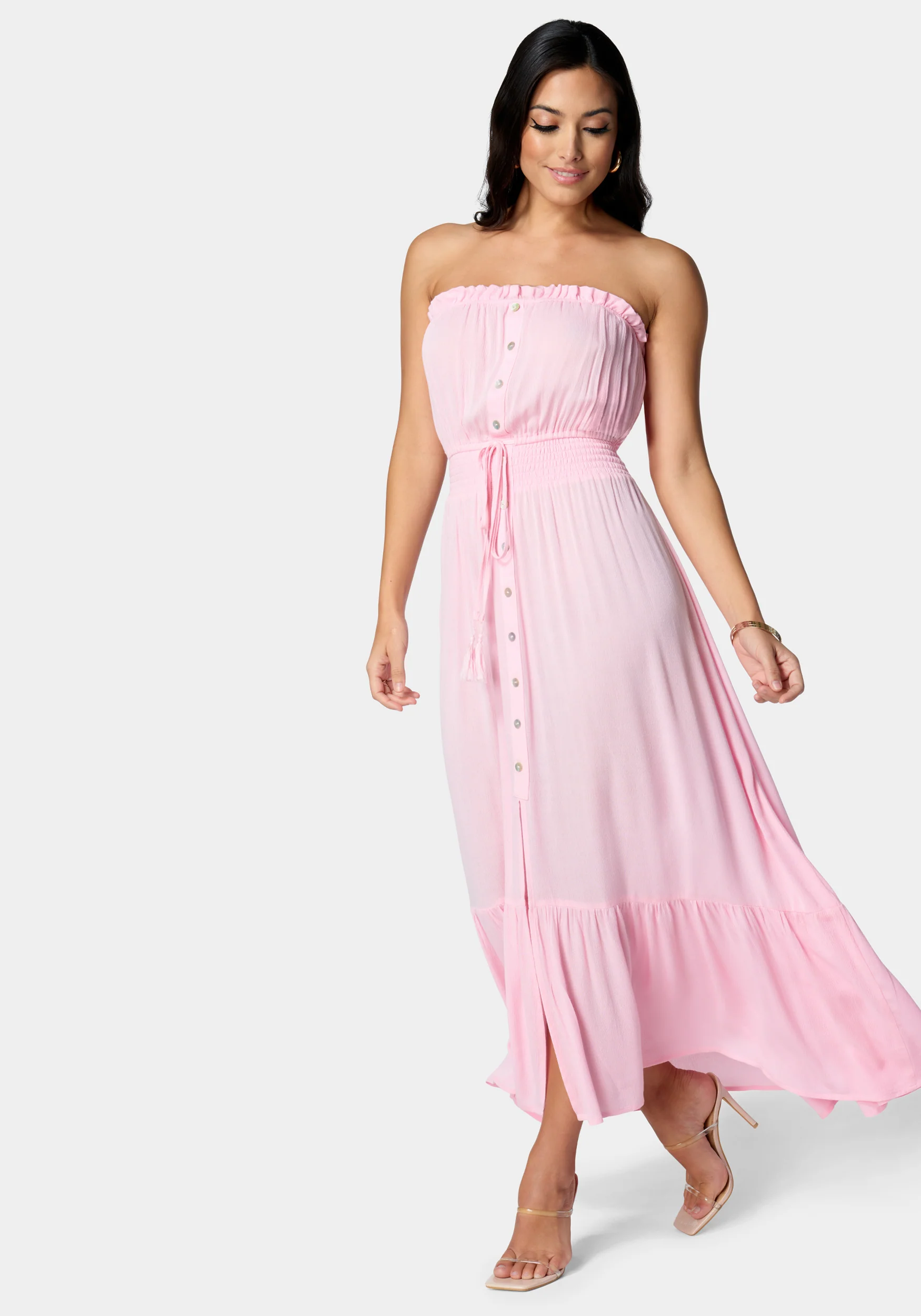 Strapless Maxi Dress - Image 2
