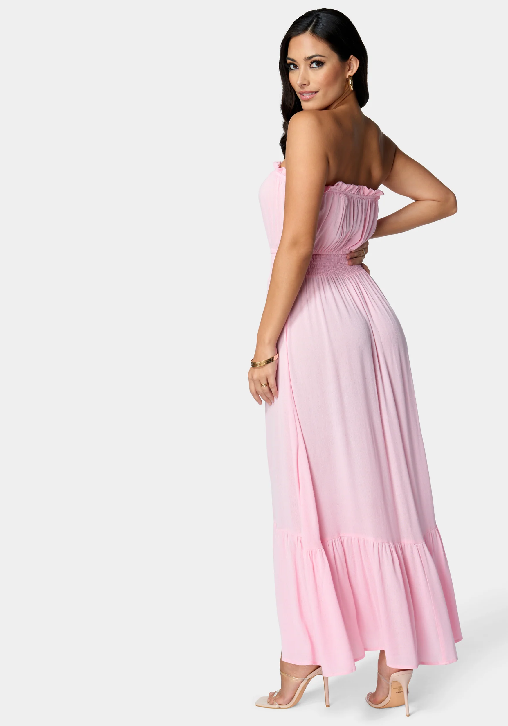 Strapless Maxi Dress - Image 3