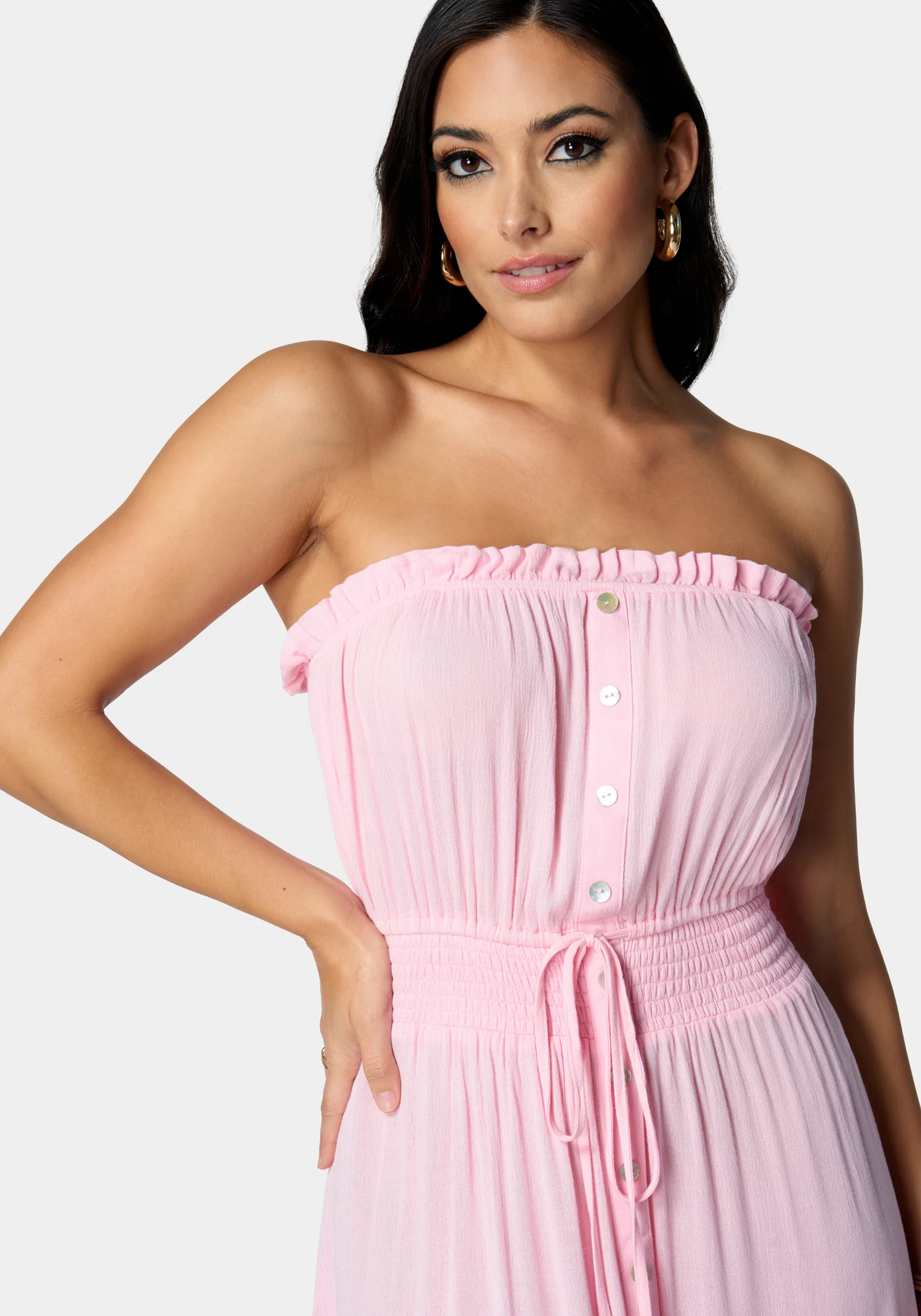 Strapless Maxi Dress - Image 4
