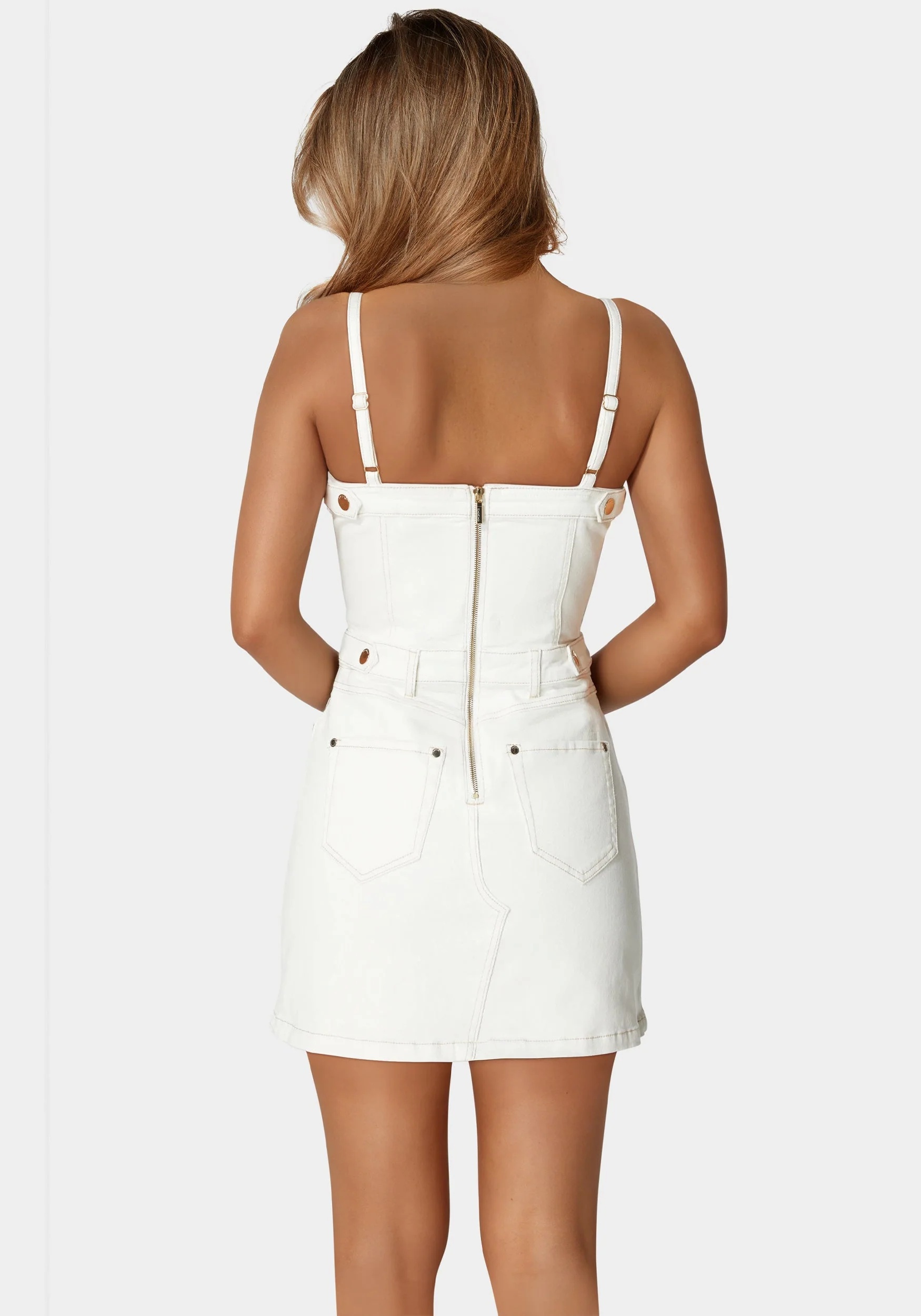 Reconstructed Denim Dress - Image 3