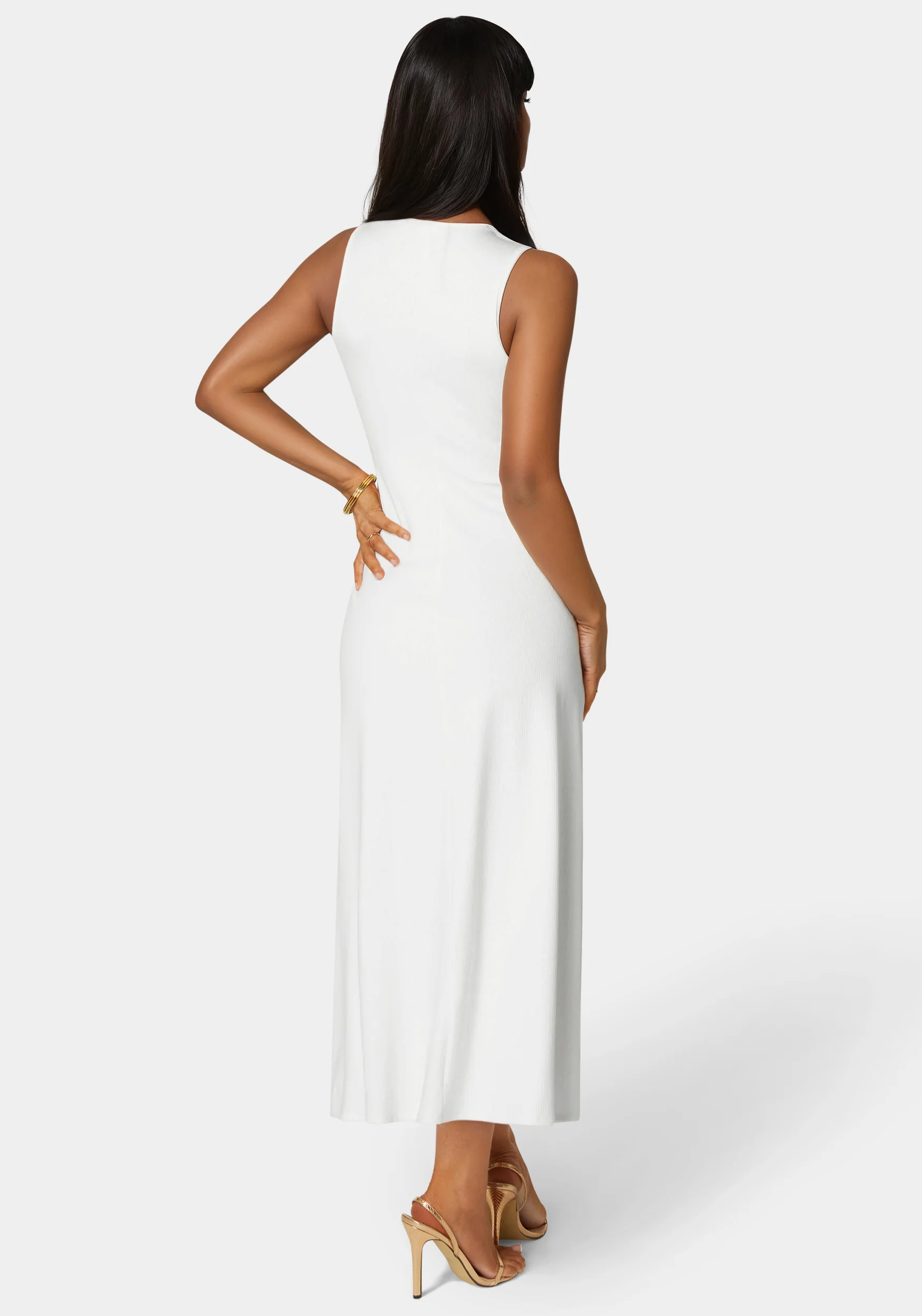 Rib A-Line Maxi Dress - Image 4