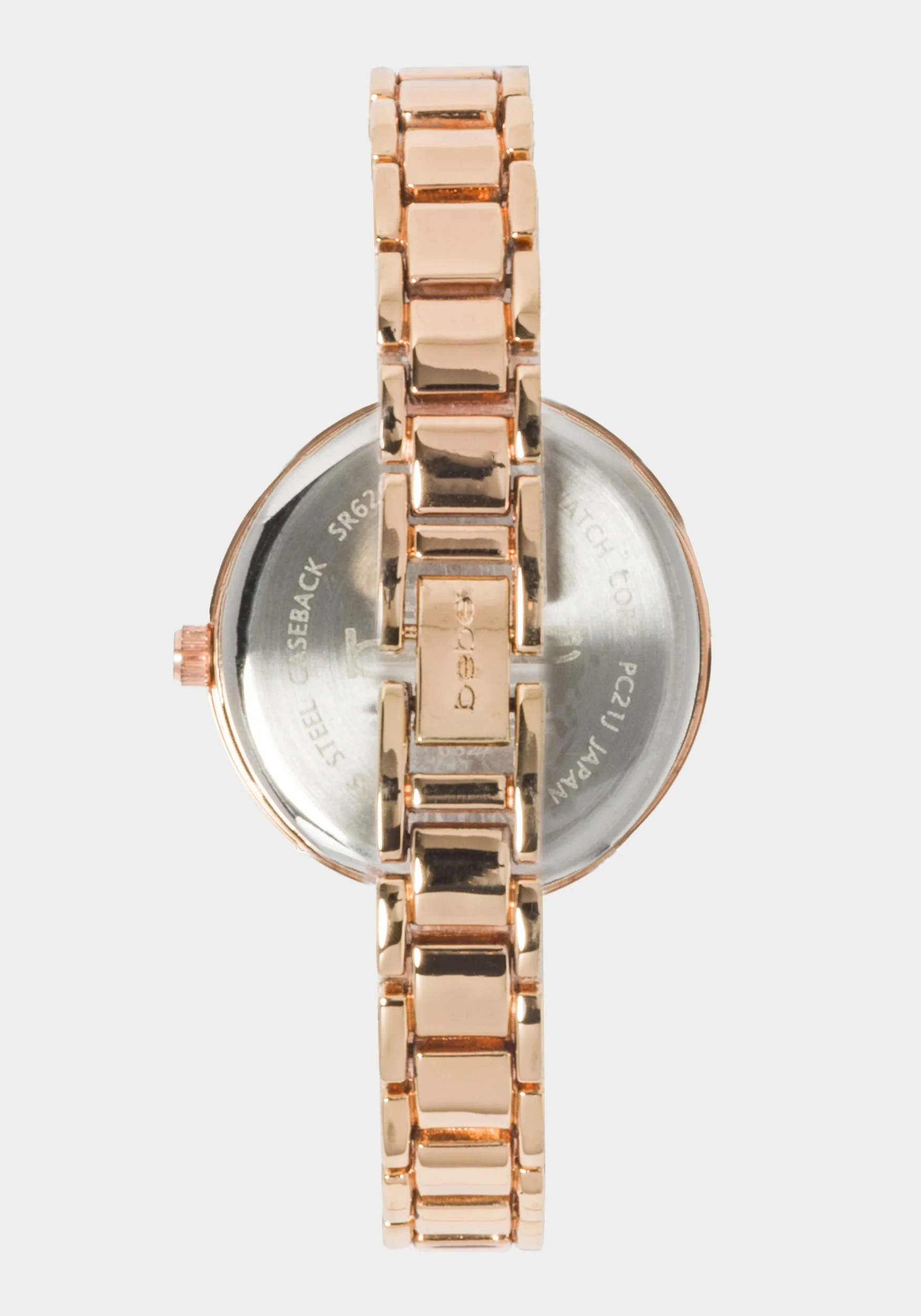 Rose Dial Crystal Bezel Watch - Image 4