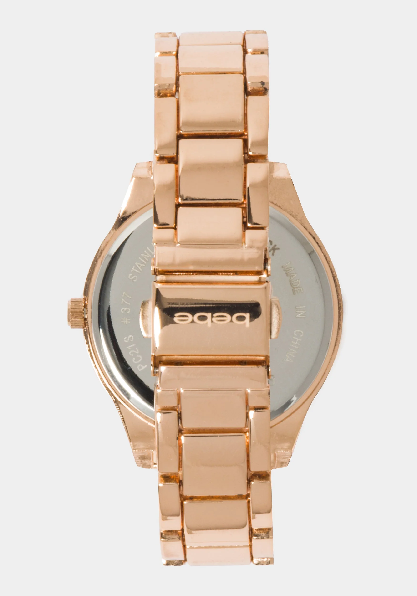Rose Dial Crystal Bezel Watch - Image 3