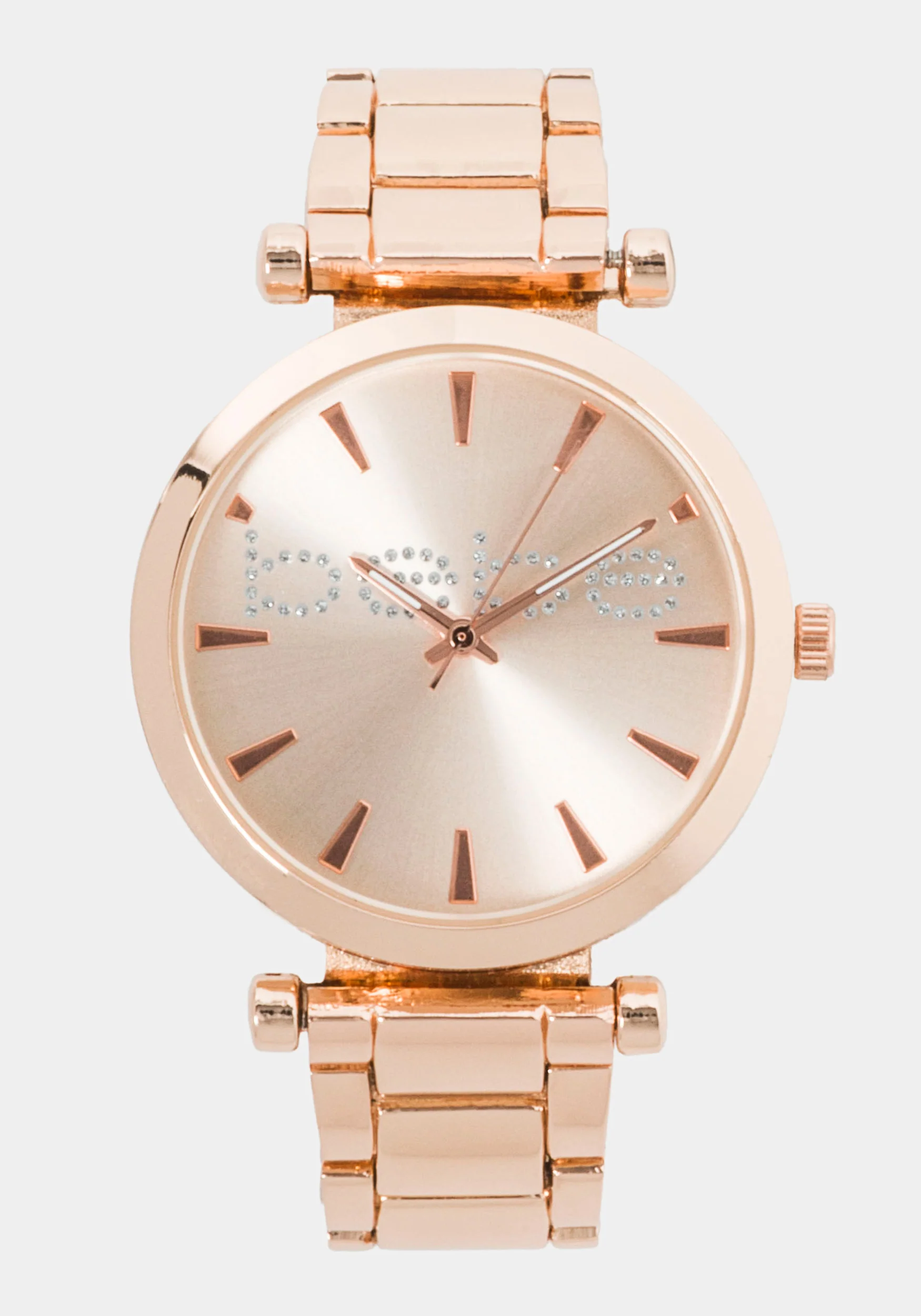 Rose Gold Watch & Bracelet Set - Image 2
