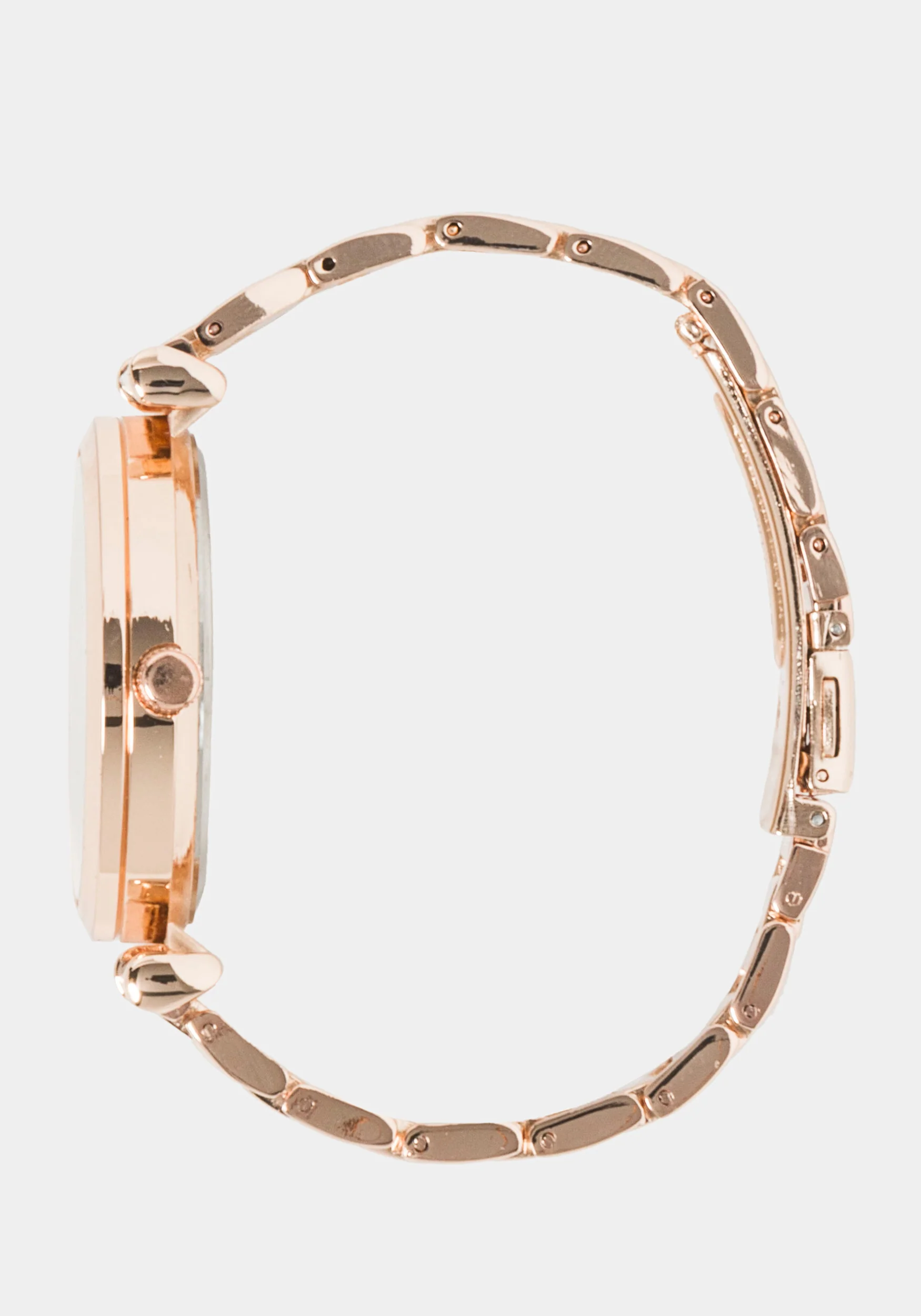 Rose Gold Watch & Bracelet Set - Image 3