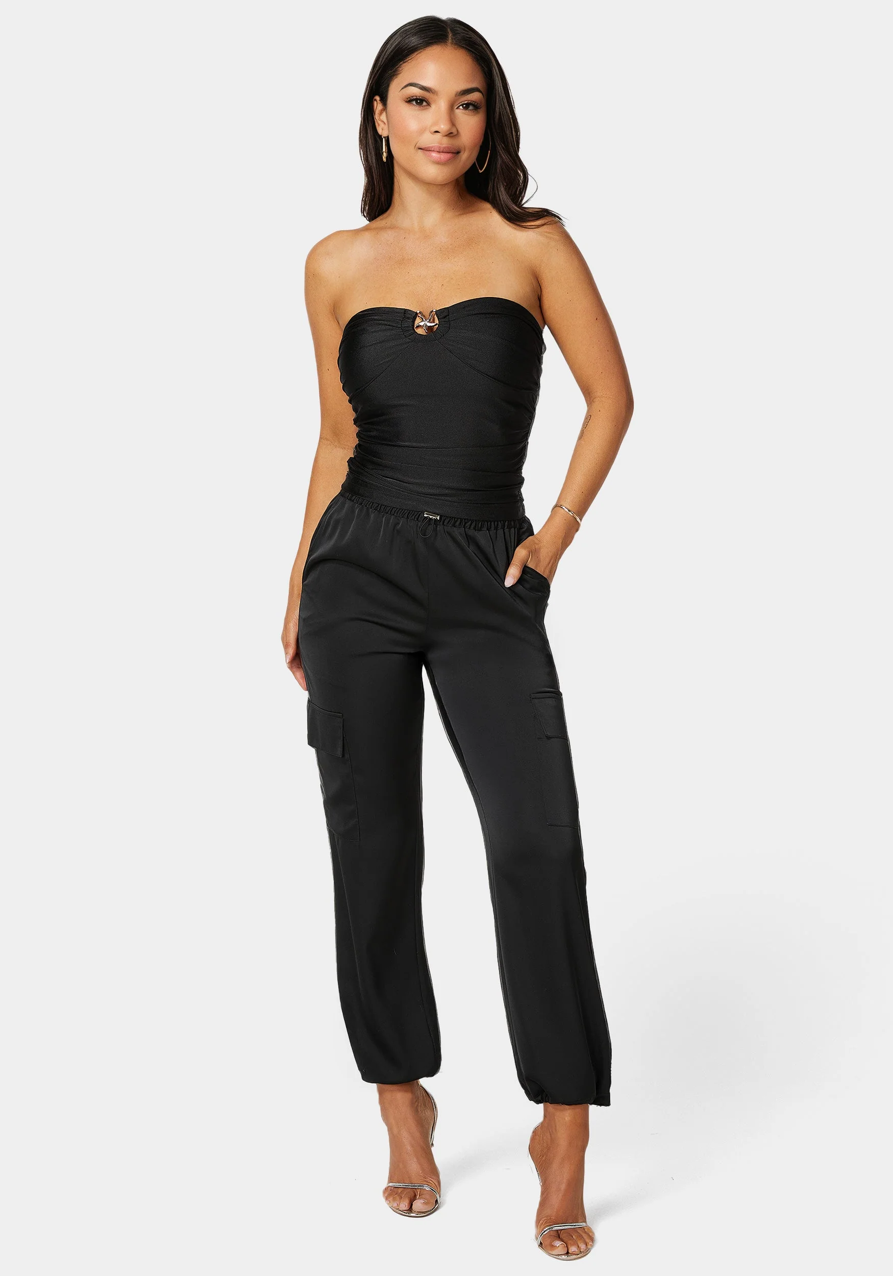 Ruched Tube Top