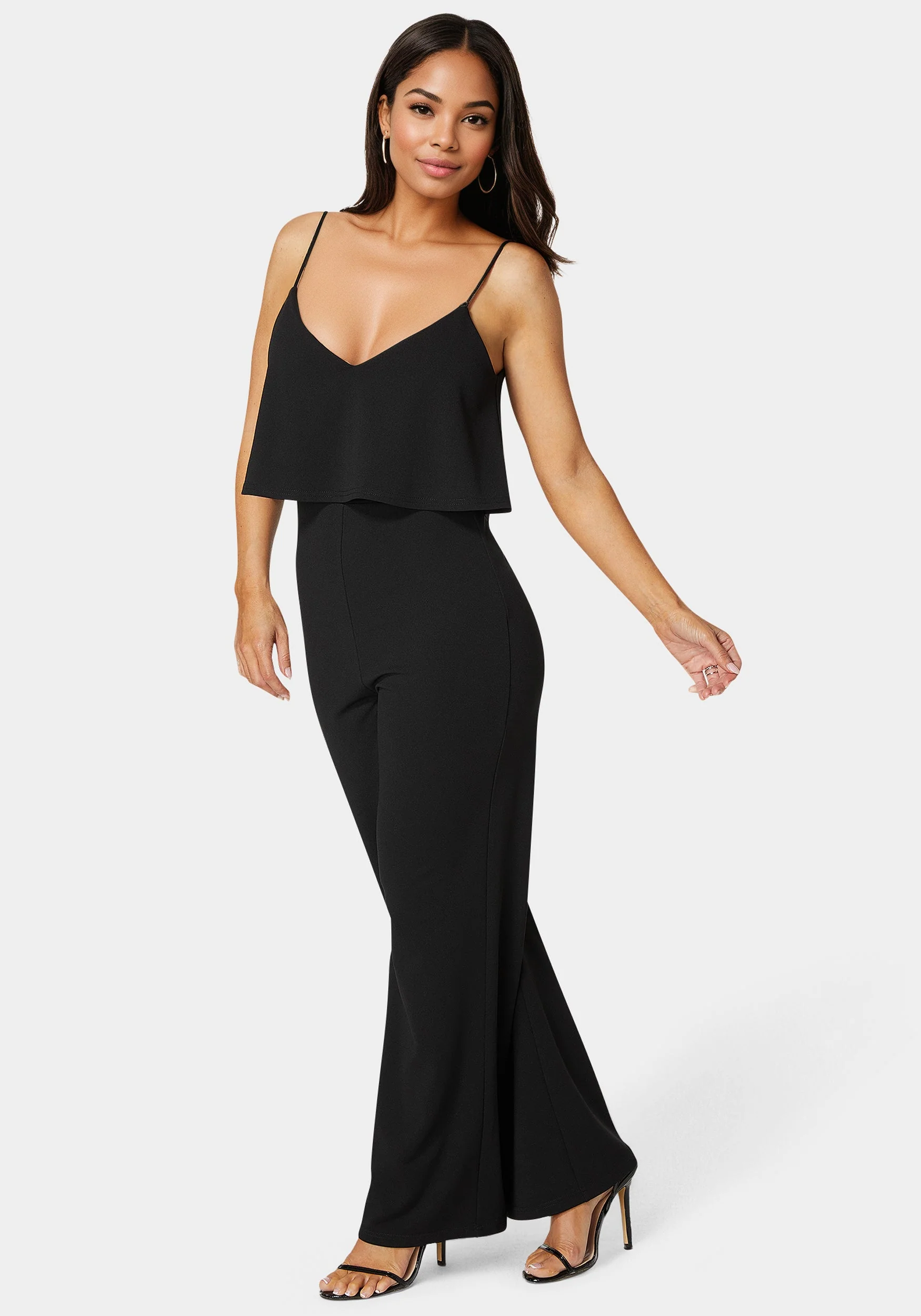 Ruffle Wide Leg Jumpsuit - Image 2