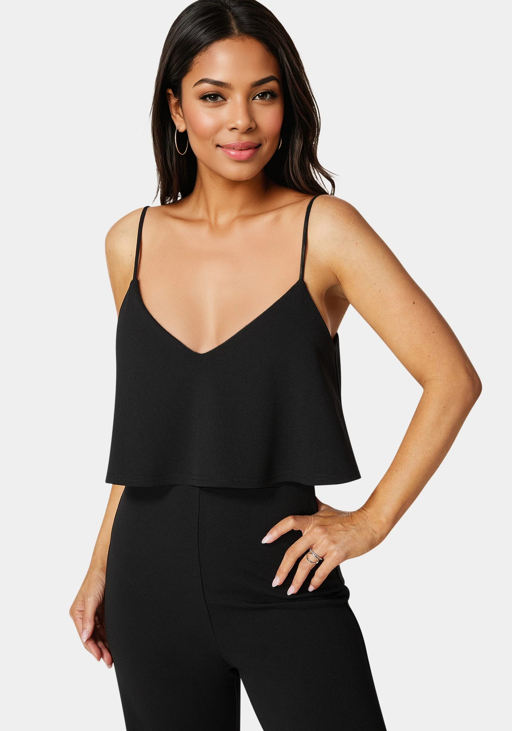 Ruffle Wide Leg Jumpsuit - Image 4