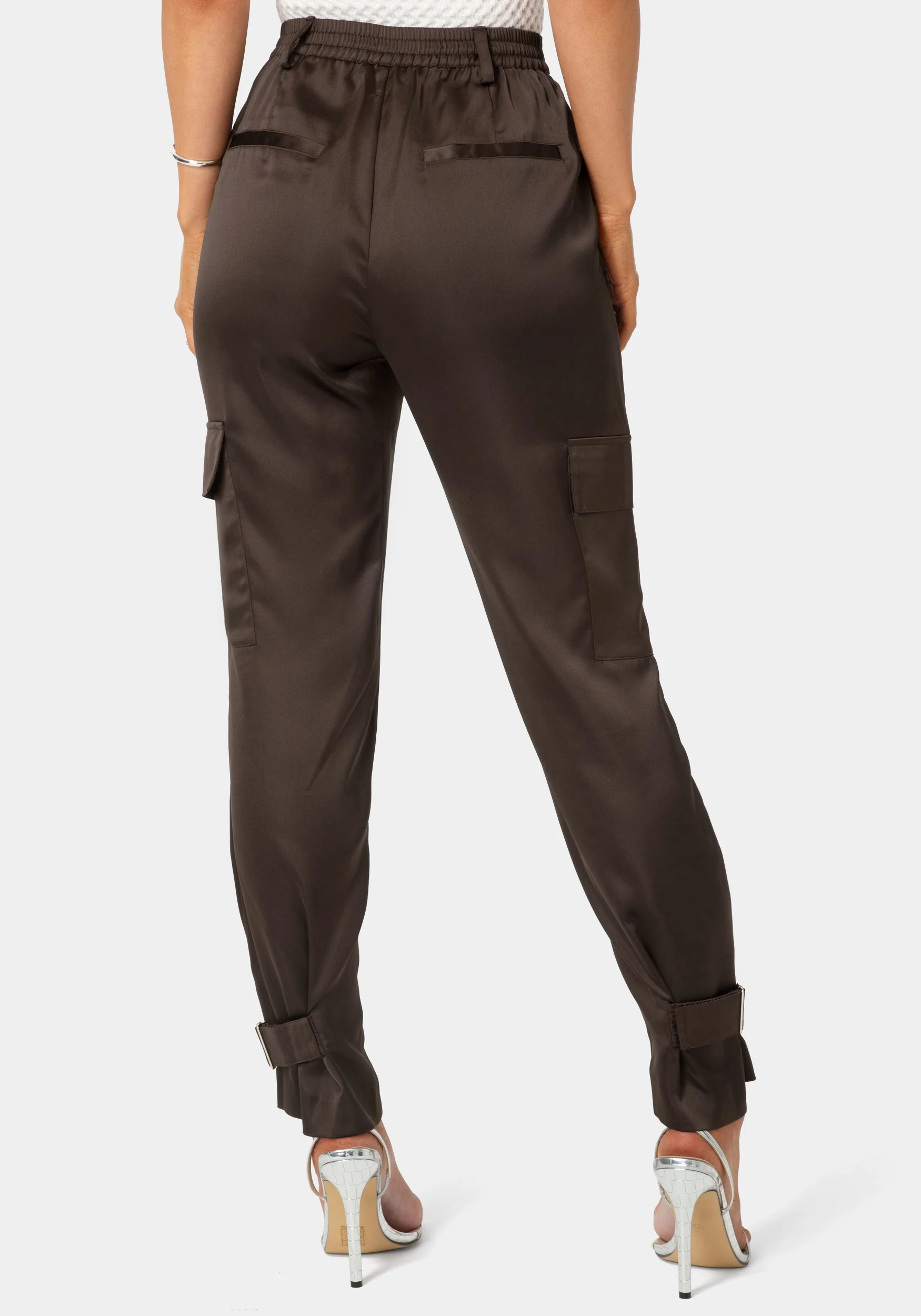 Satin Cargo Jogger - Image 4