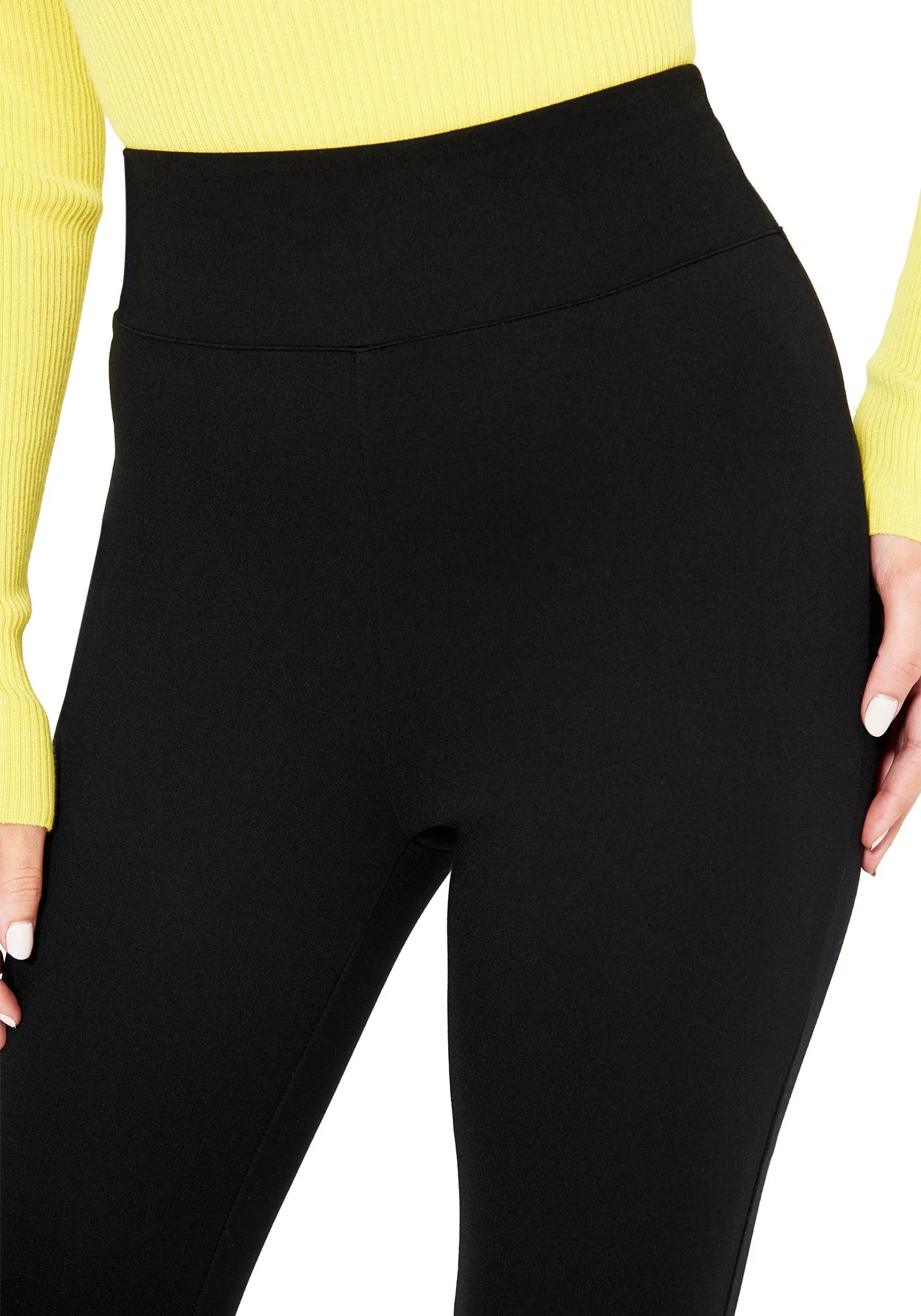 Satiny High Waist Leggings - Image 4