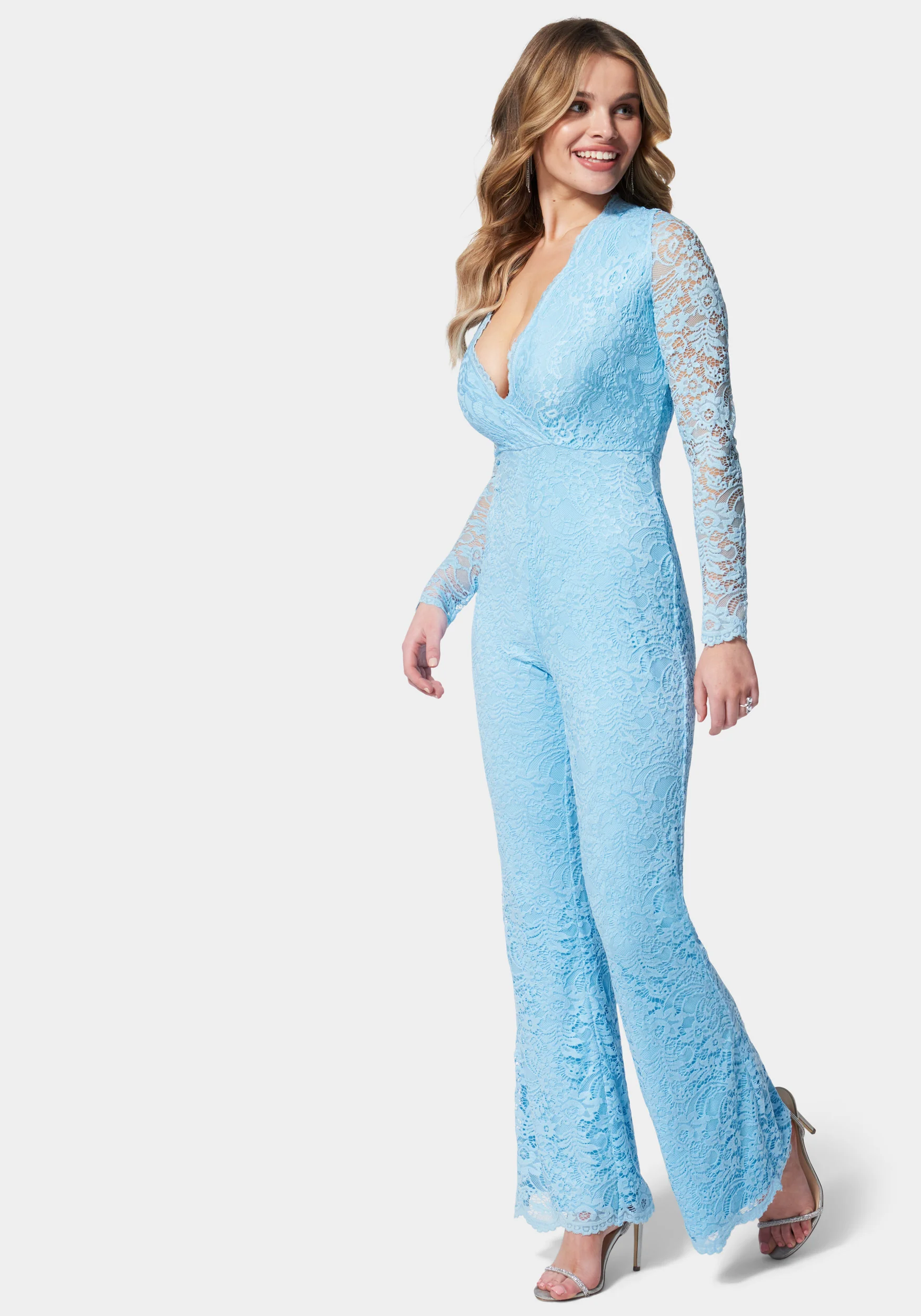 Scallop Lace Jumpsuit - Image 2