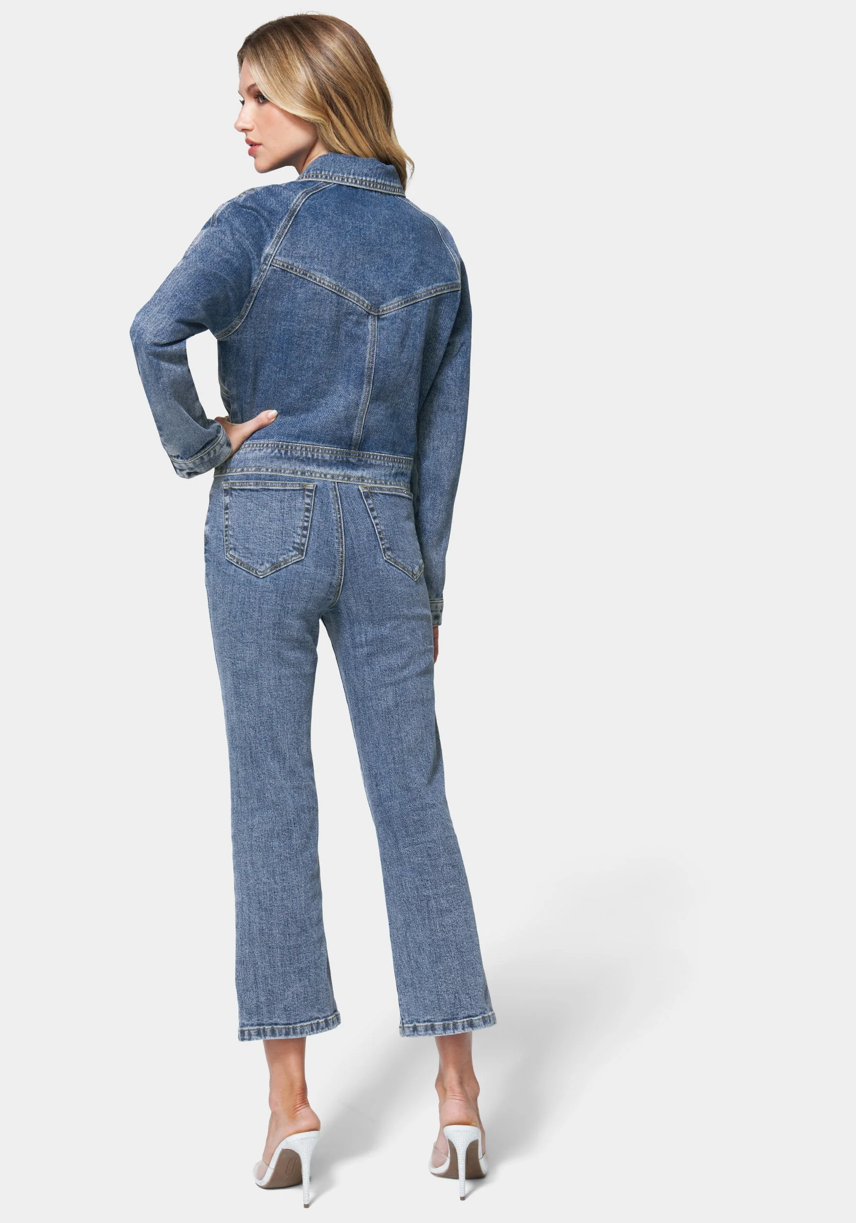 Seamed Straight Leg Jean - Image 3