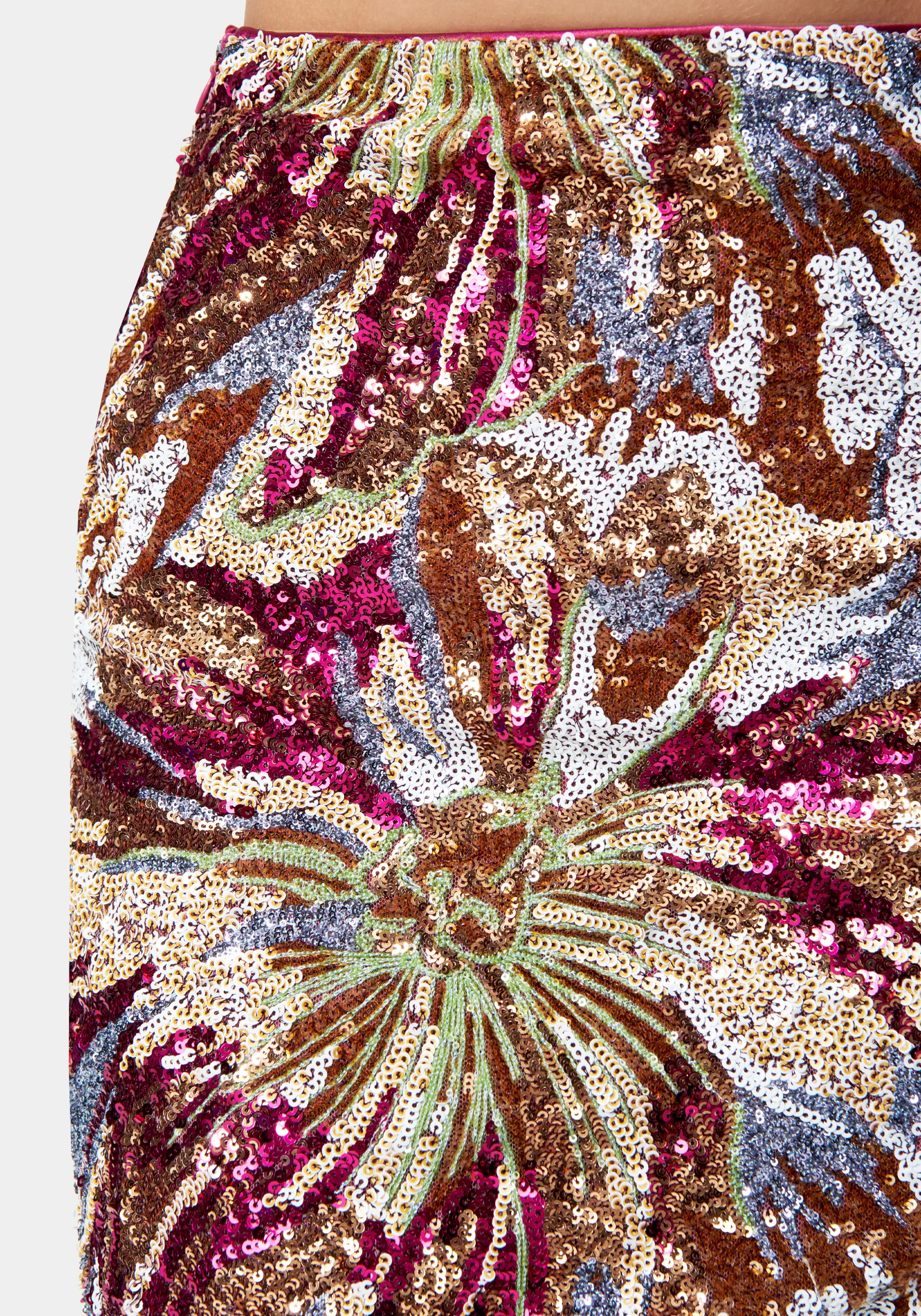 Sequin Mini Skirt - Image 4