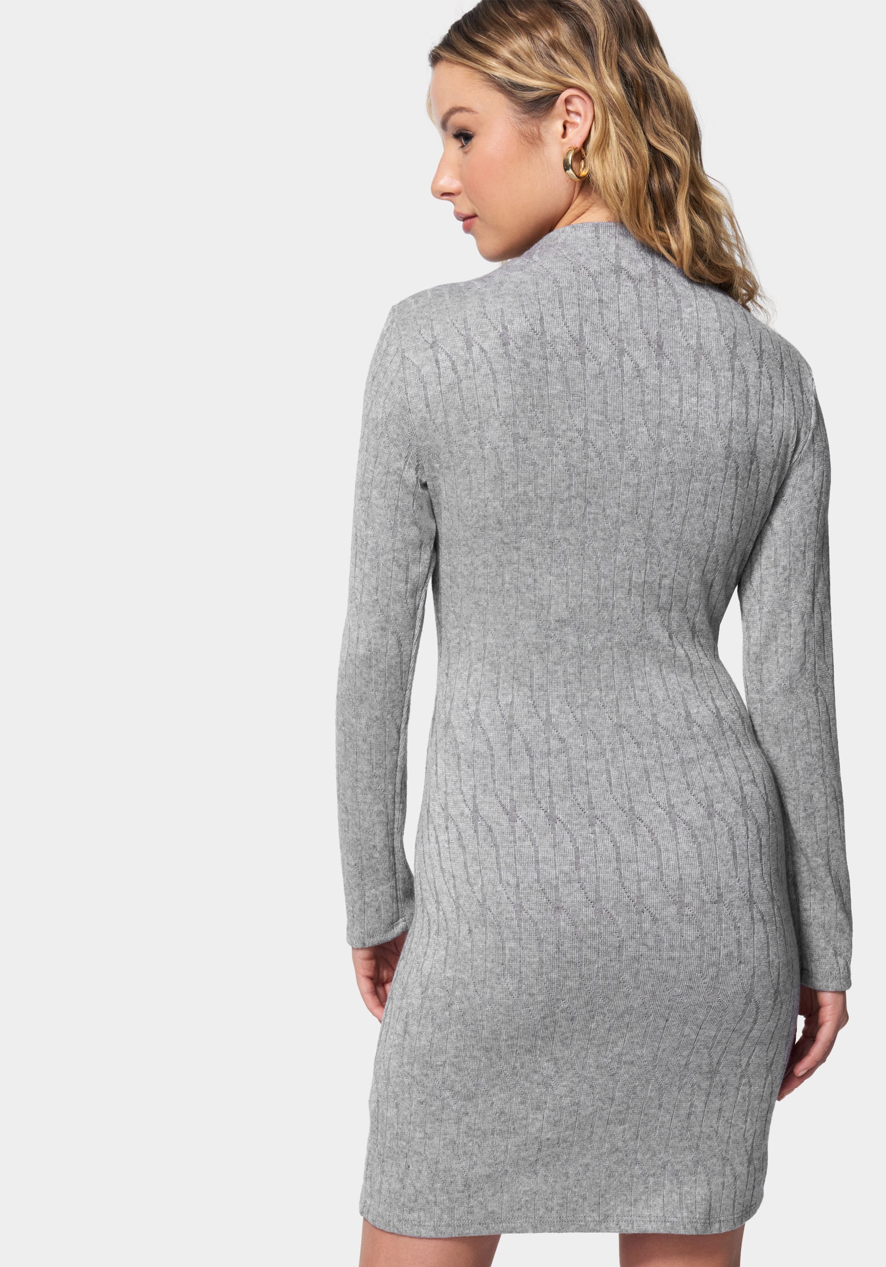 Bodycon Sweater Dress - Image 3