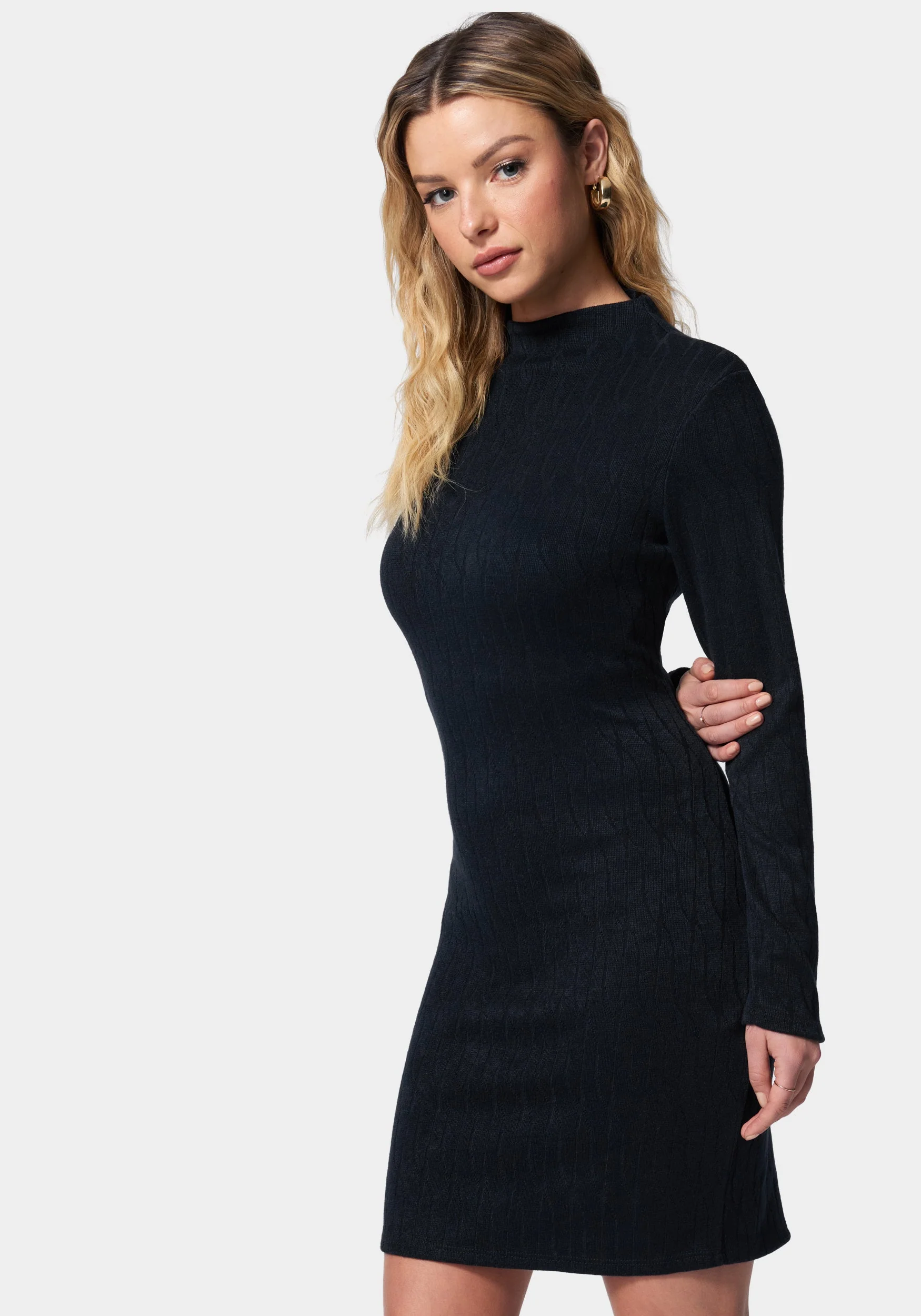 Bodycon Sweater Dress - Image 2