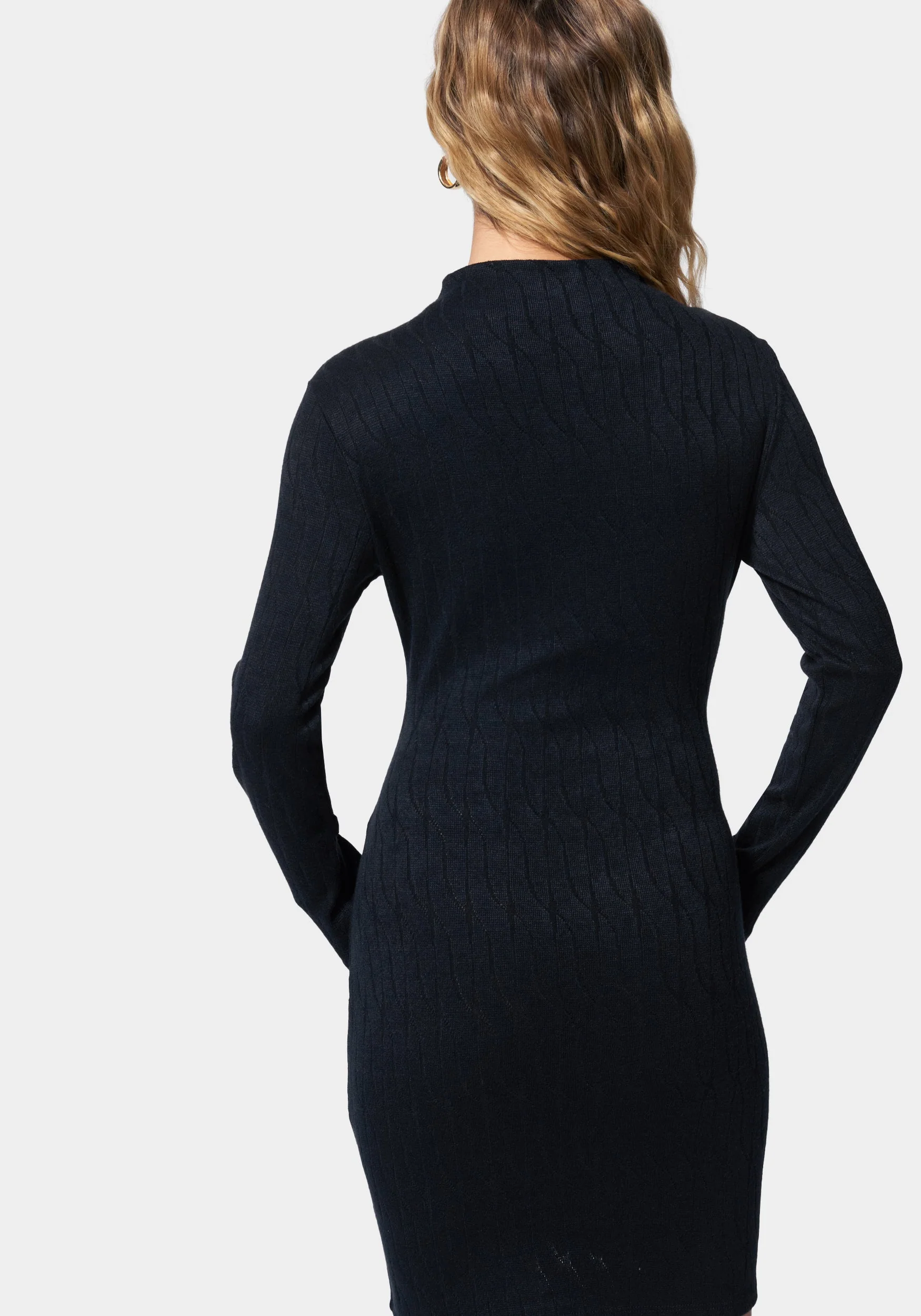 Bodycon Sweater Dress - Image 3