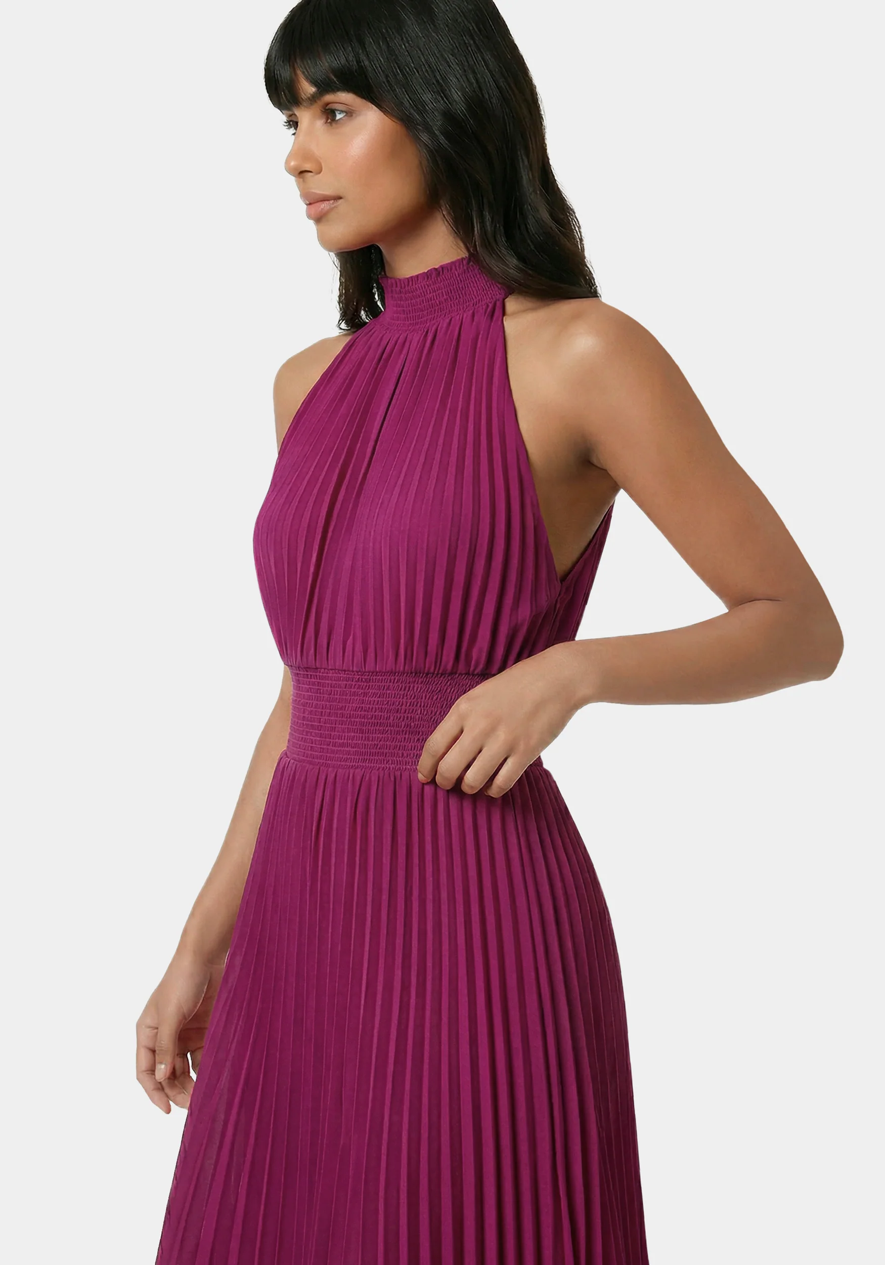 Sleeveless Pleated Dress - Image 5