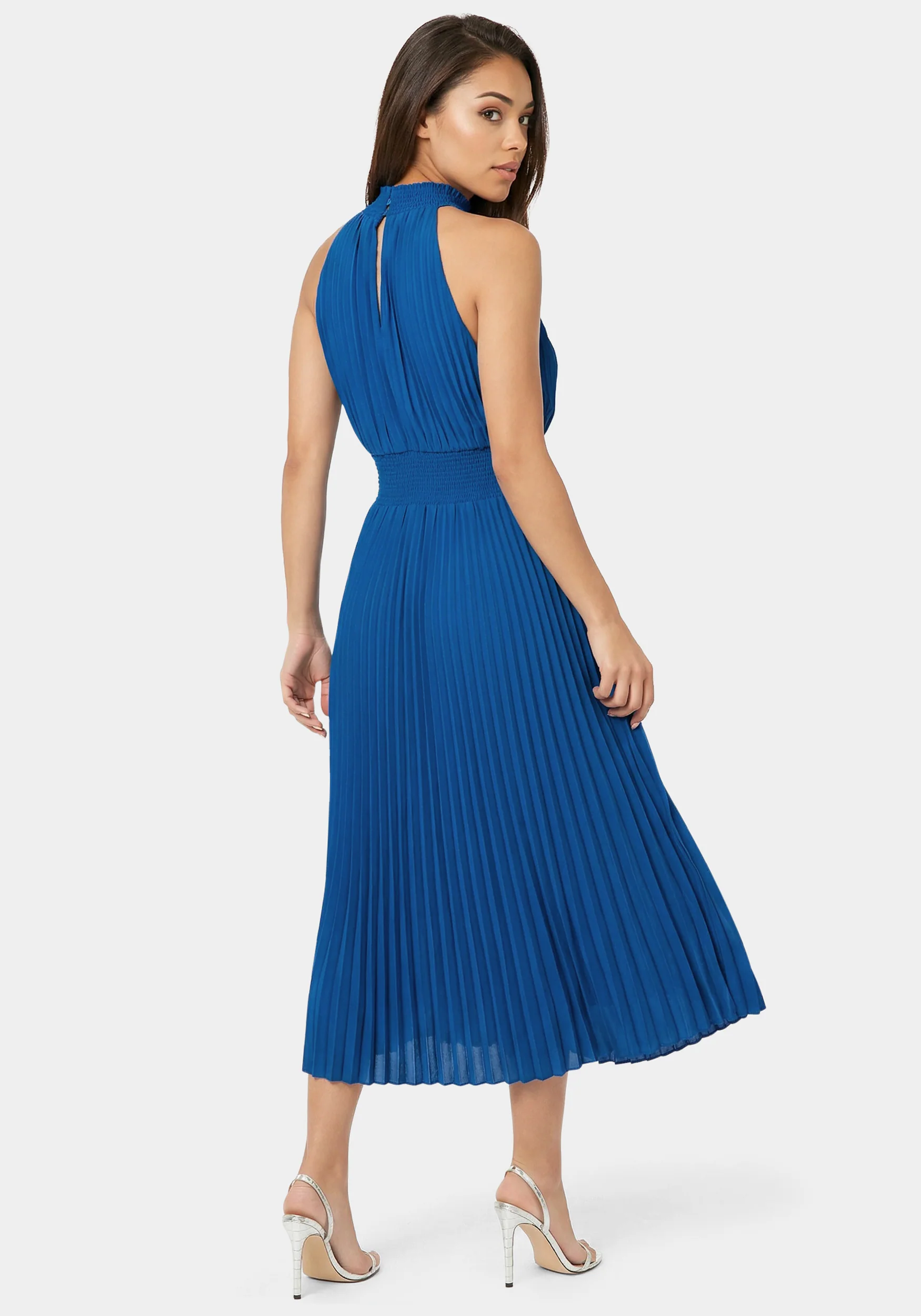 Sleeveless Pleated Dress - Image 3