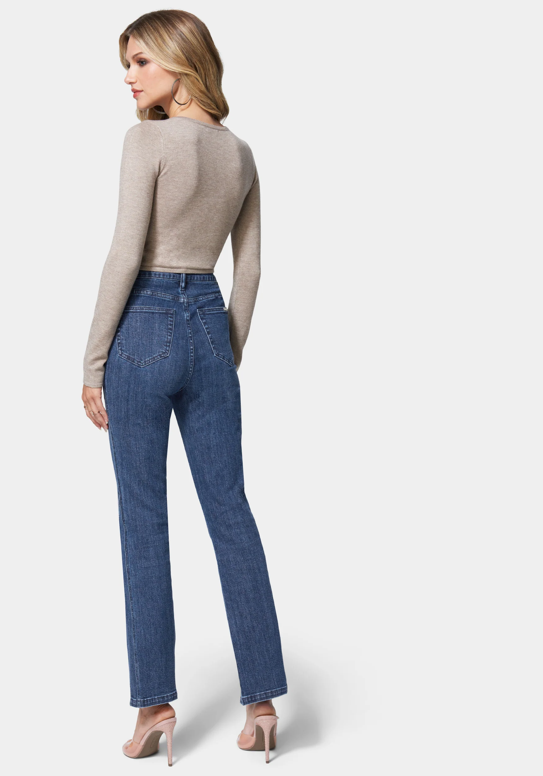 Slit Hem Slim Jean - Image 3
