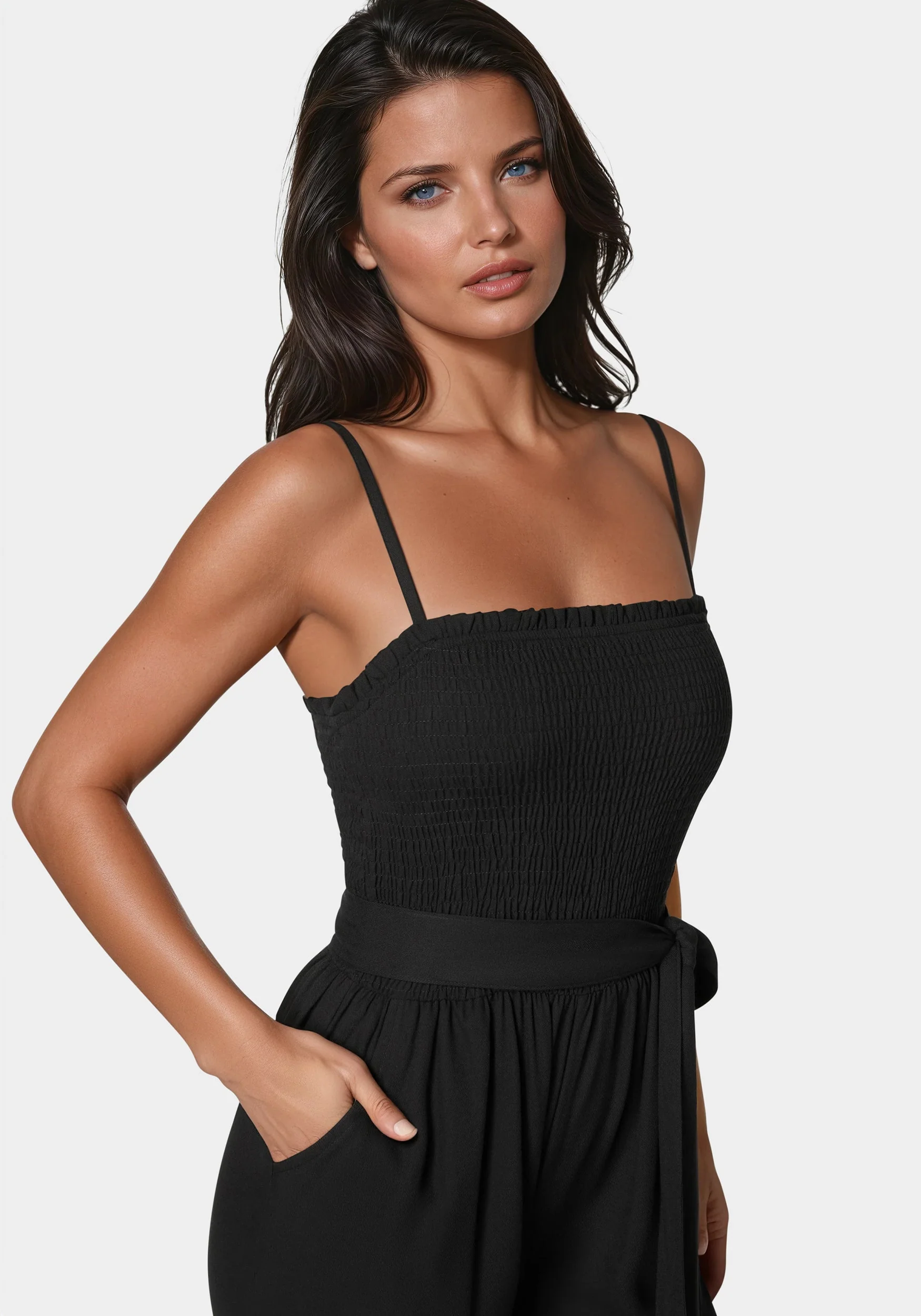 Smocked Top Jumpsuit - Image 3